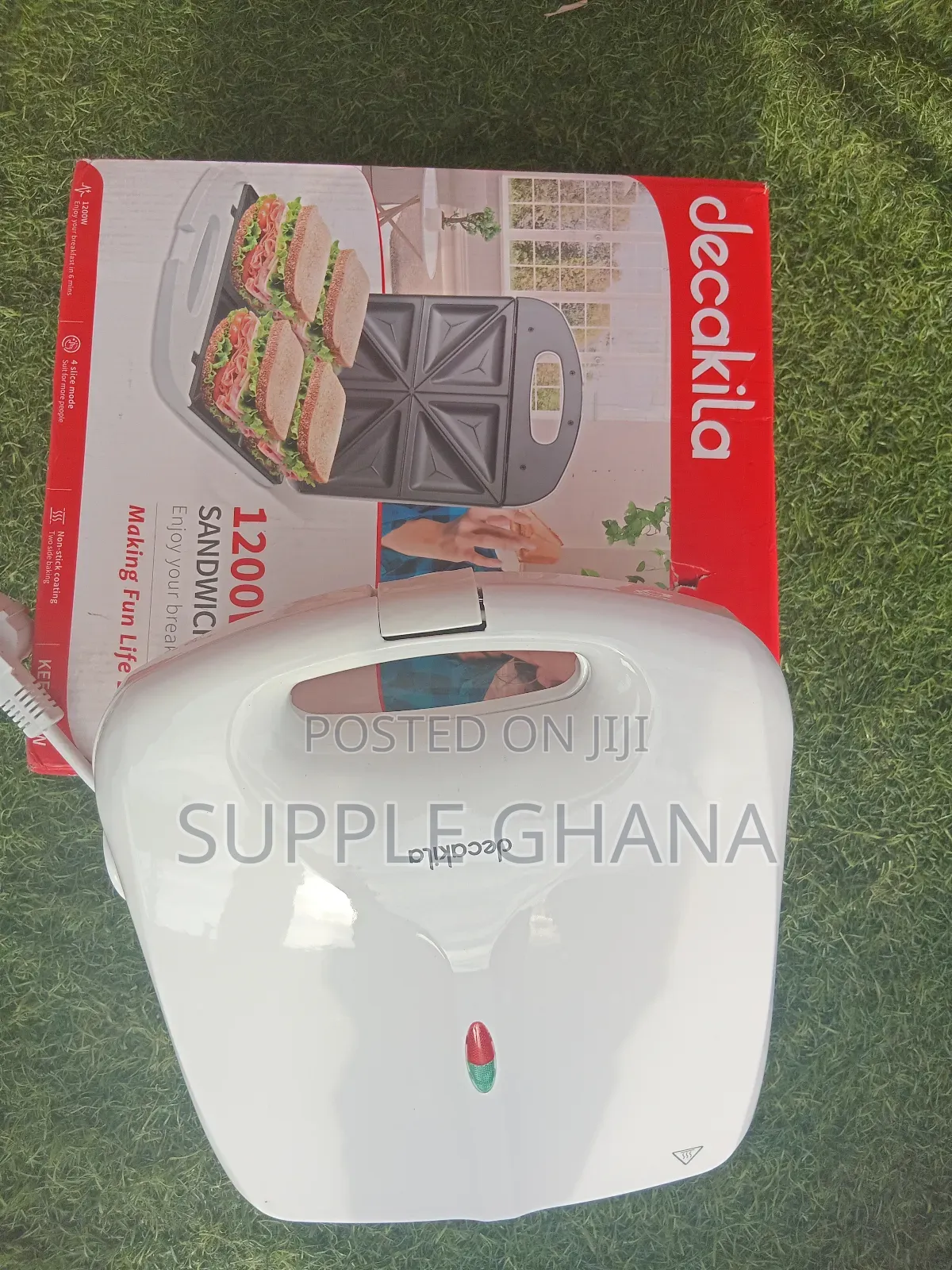 Keec071w Brilliant Decakila Breakfast Sandwiches Maker