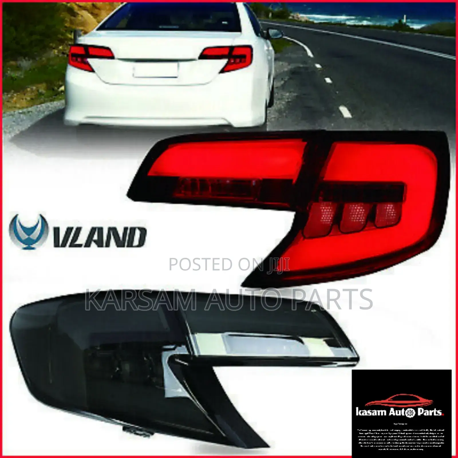 Camry Spider Taillight Spec Type Smoke Design