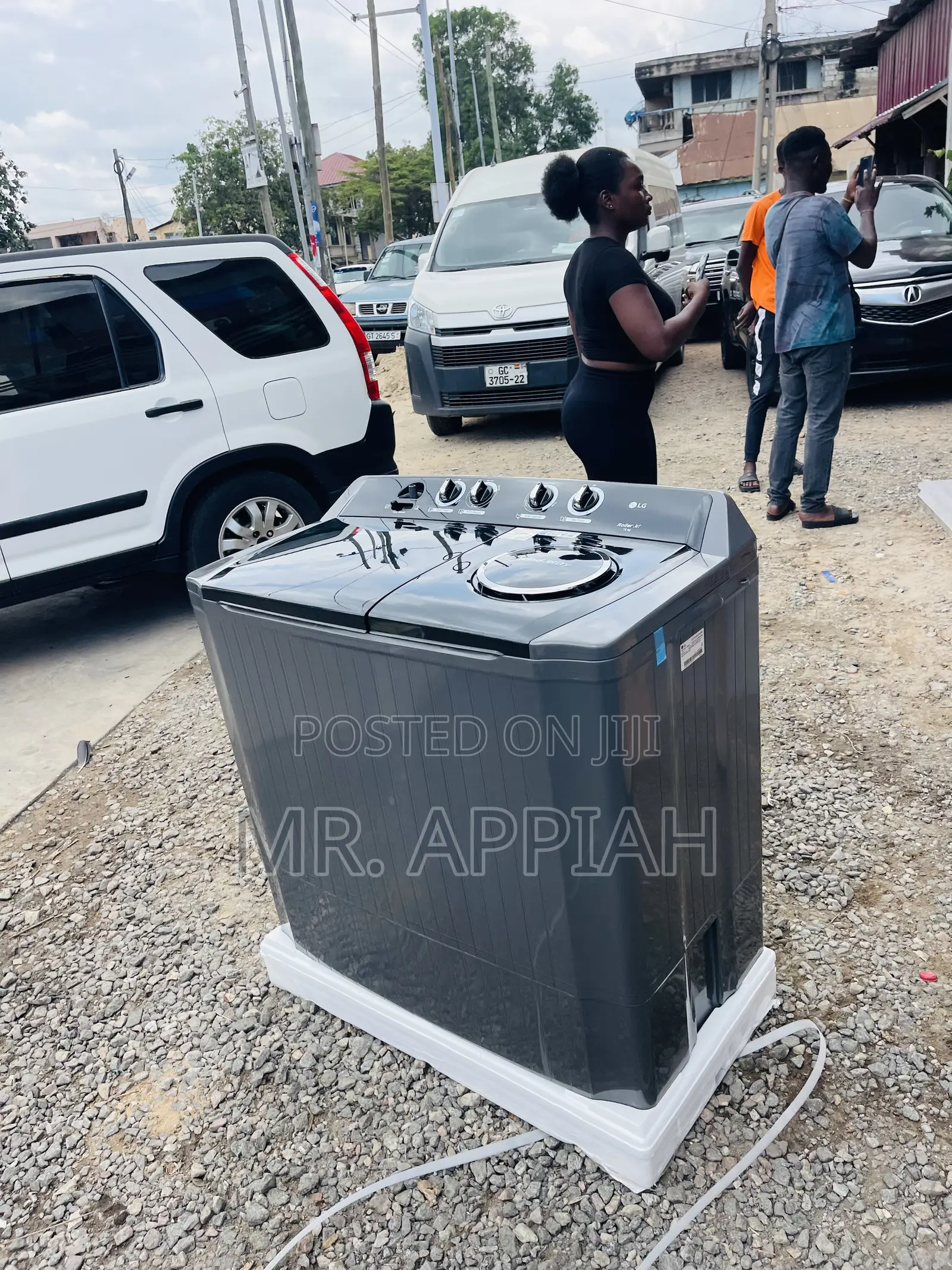 Get Premium Lg P1861rwnt 18kg Washing Machine(Gray).