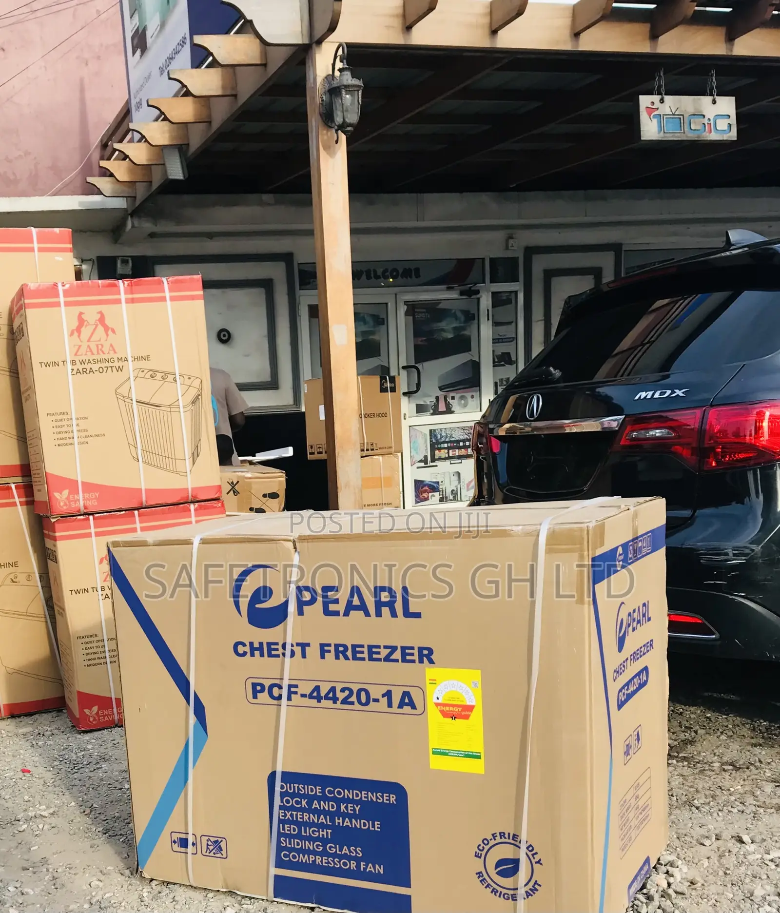 Super New 250 Liters Dark Grey Pearl Singledoor Freezer
