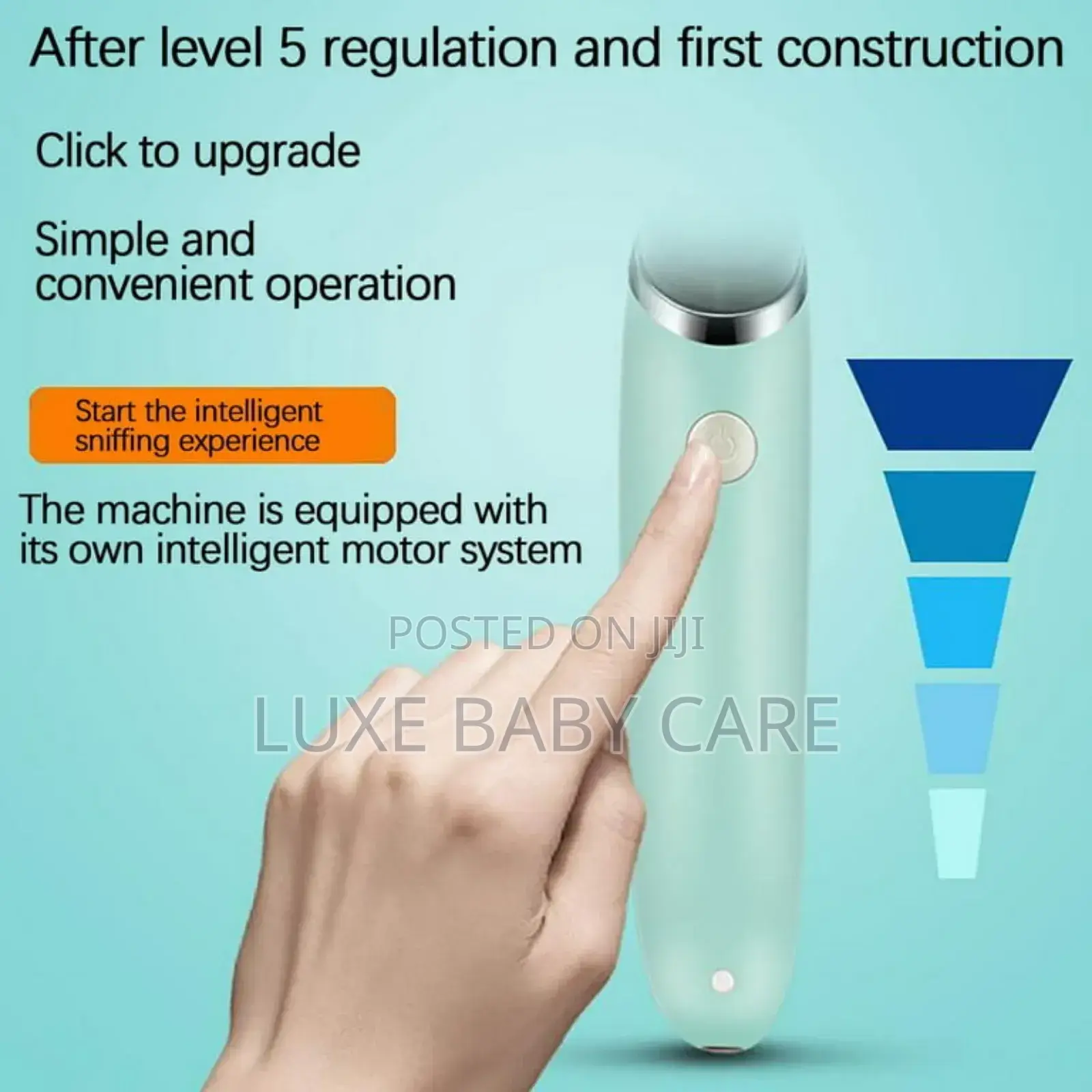 Baby Nose Sucker Snot Booger Mucus Remover Machine