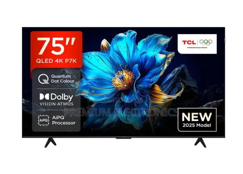 TCL All New 2025 Qled 75p7k Uhd Google Tv / Alexa