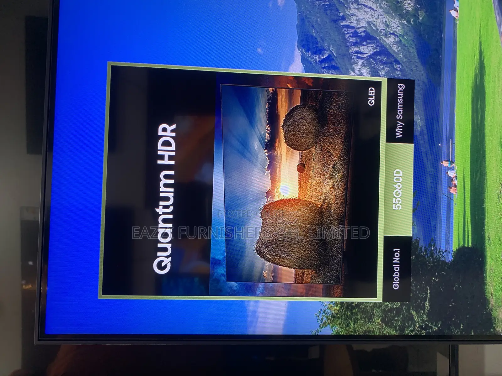Qled Samsung Q60d 2024 Model 55 Inches With Active Uhd Tv