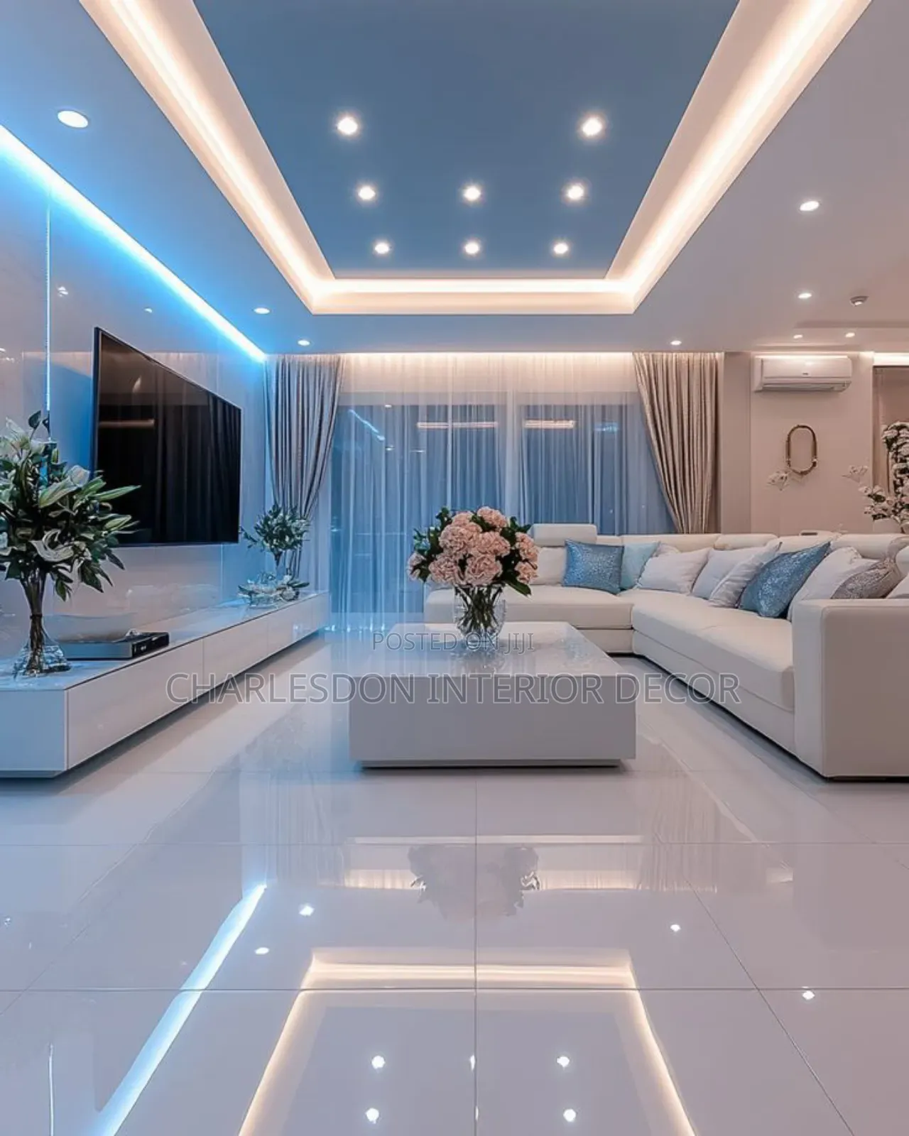P. O. P Ceiling Decorations And Installation