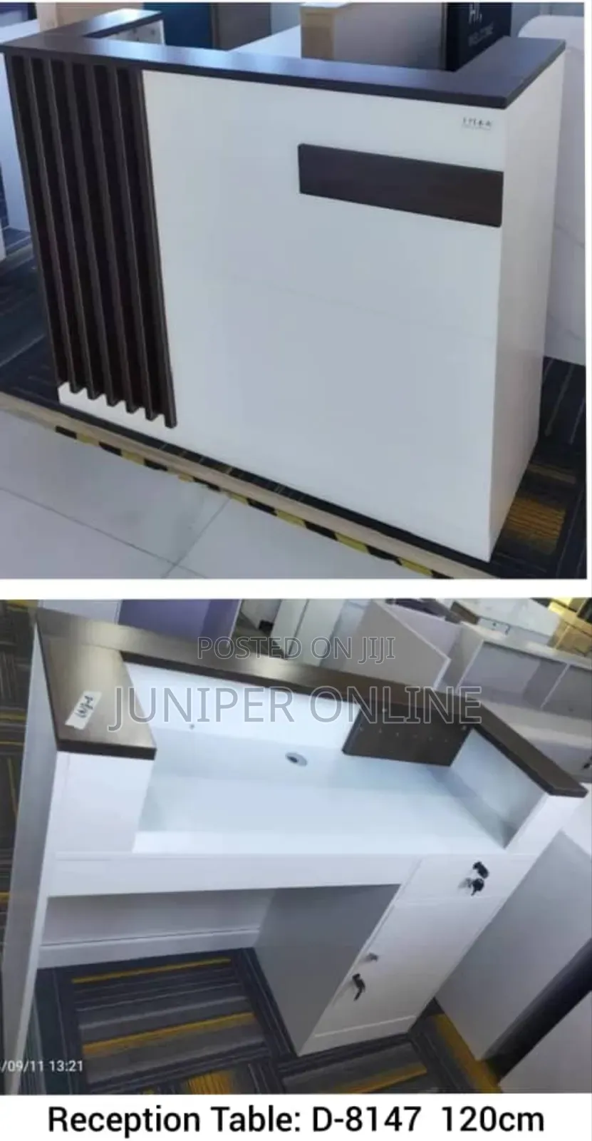 Receptionist Desk White Gant