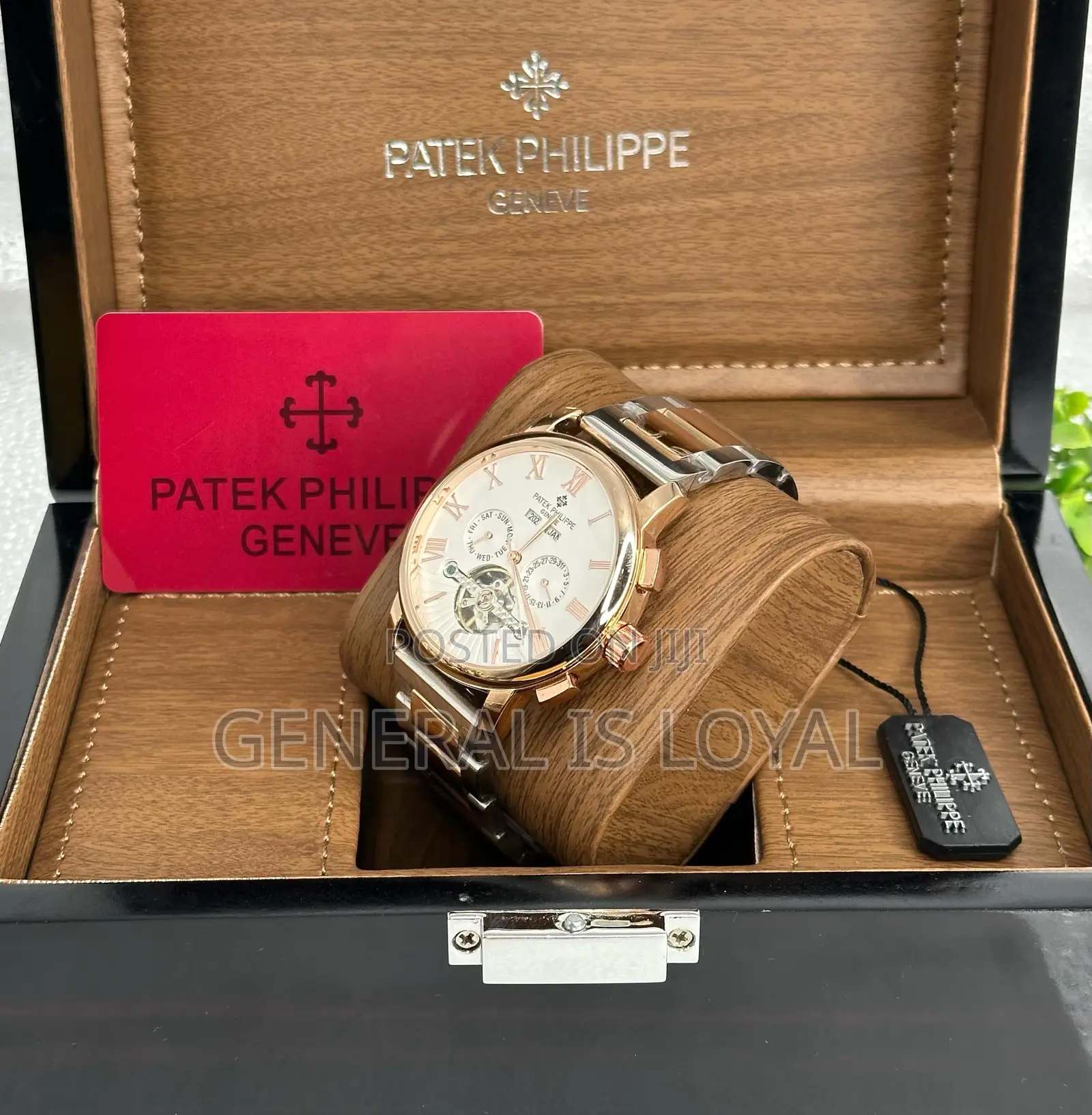 Patek Philippe Two Tone Heavyweight Engine Watch