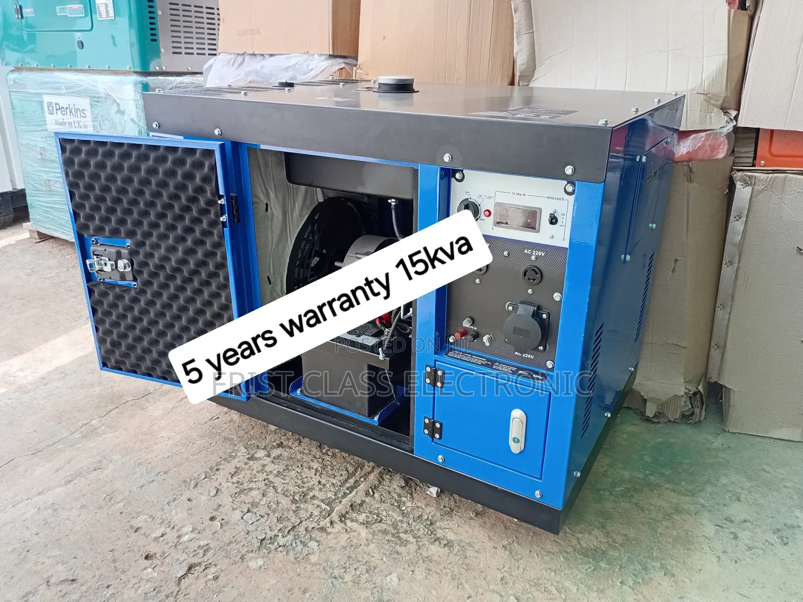 Reliable Power Supply 15kva Silent Diesel Genset