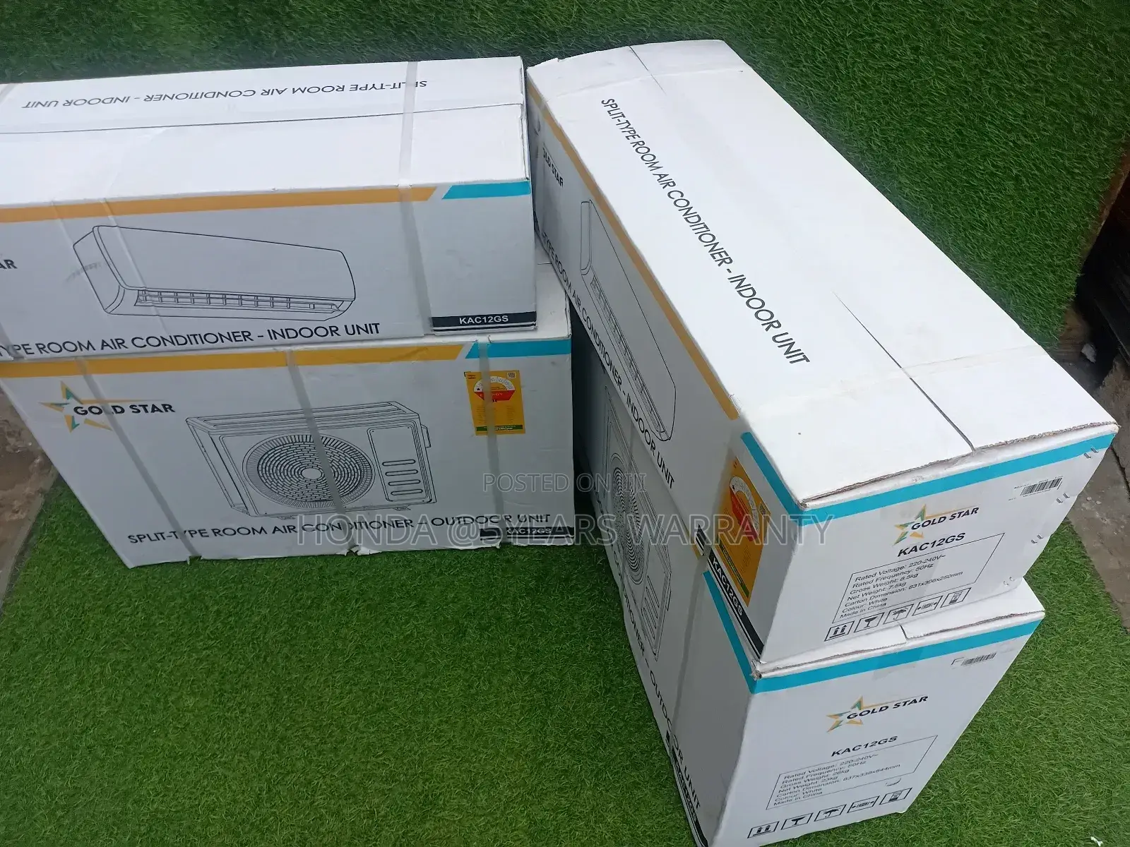 Beaming Gold Star 1.5hp Split Air Conditioner System