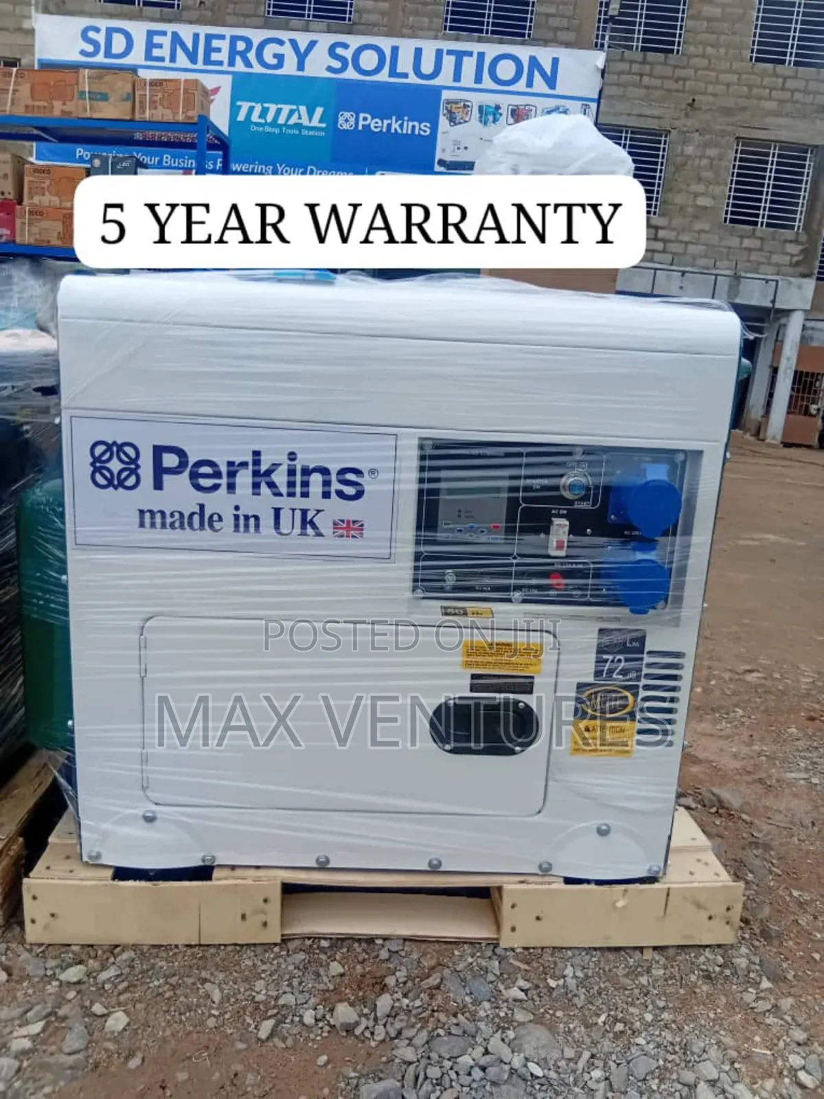 Fuel Efficient Perkins 15kva Diesel Generator 1!5kva