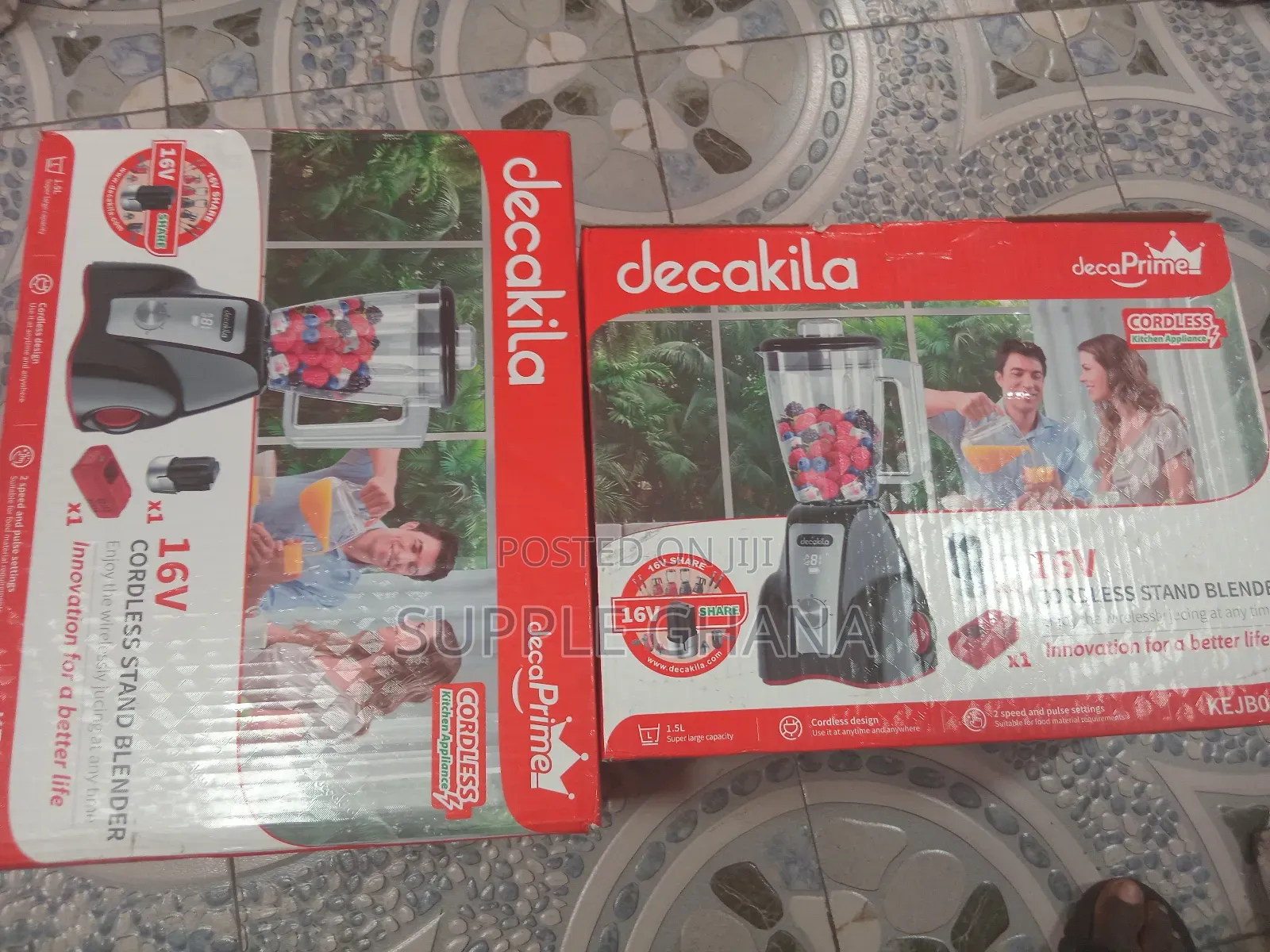 Effective Kejb051b Decakila Cordless Stand Blender Machine