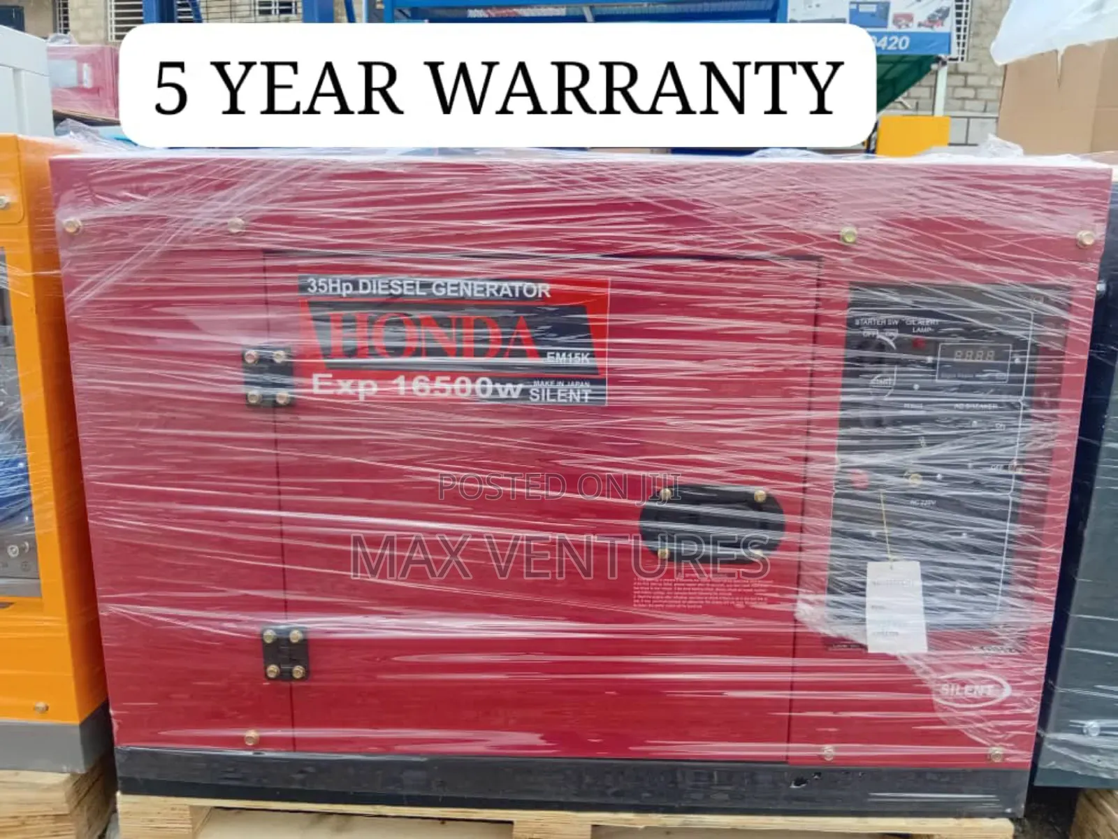 Fuel Efficient Honda 15kva Diesel Generator 15kva 16500watts