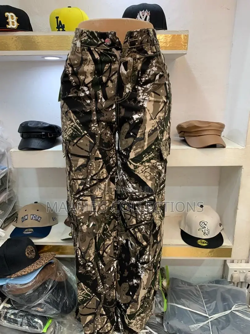 Designer Ladies Cargo Jeans