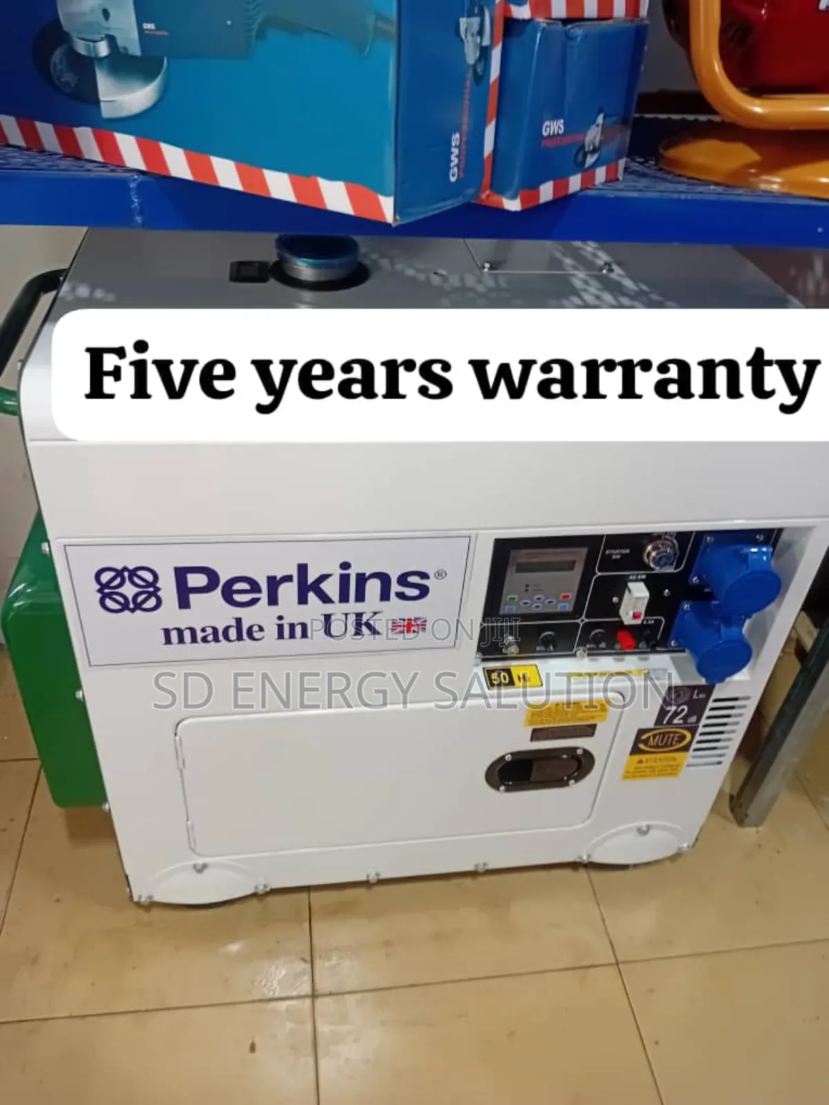 Space Saver 10kva 13000watt Diesel Perkins