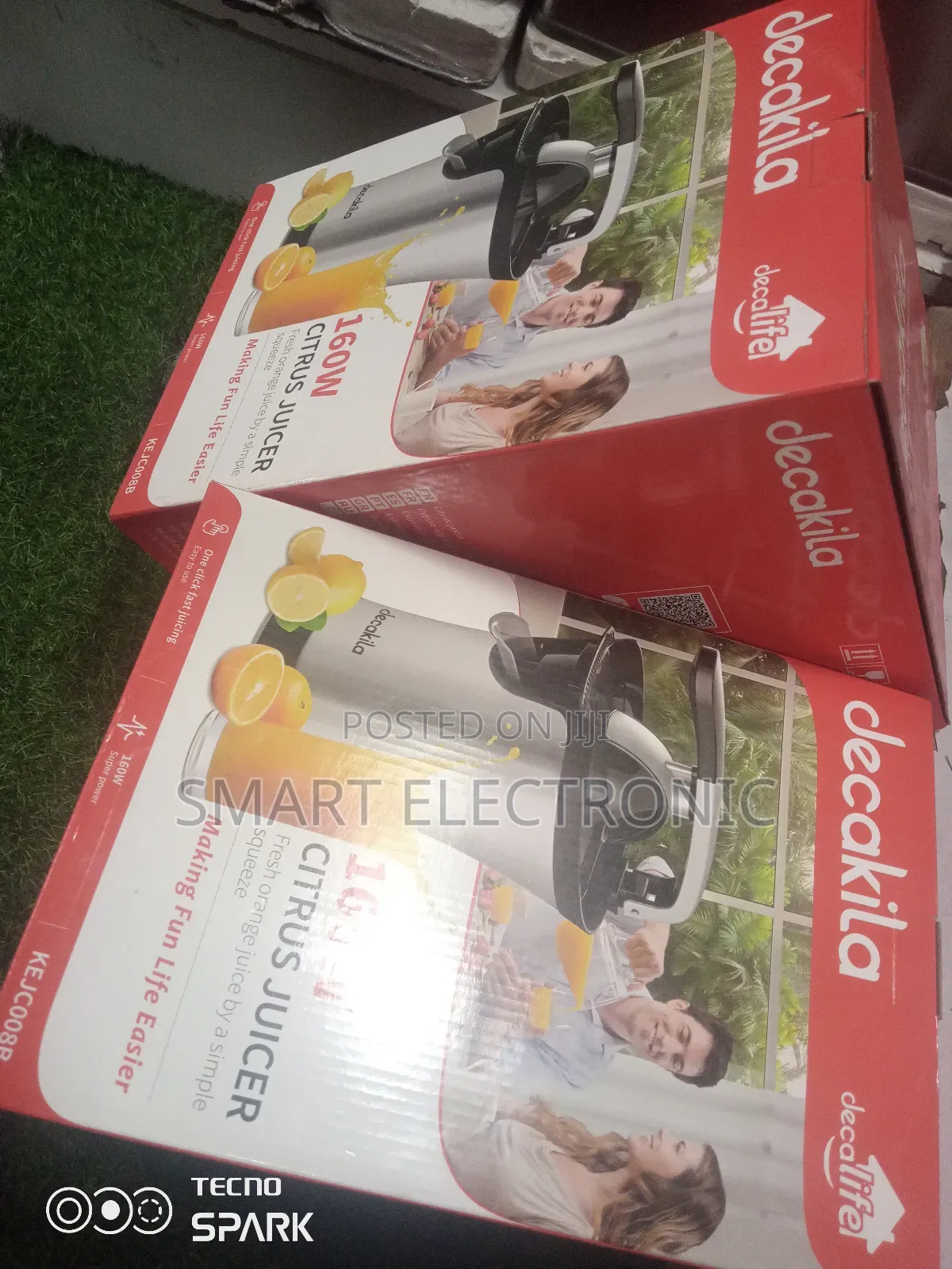 Get a Fresh Juice With Decakila 160w Citrus Juicer Y