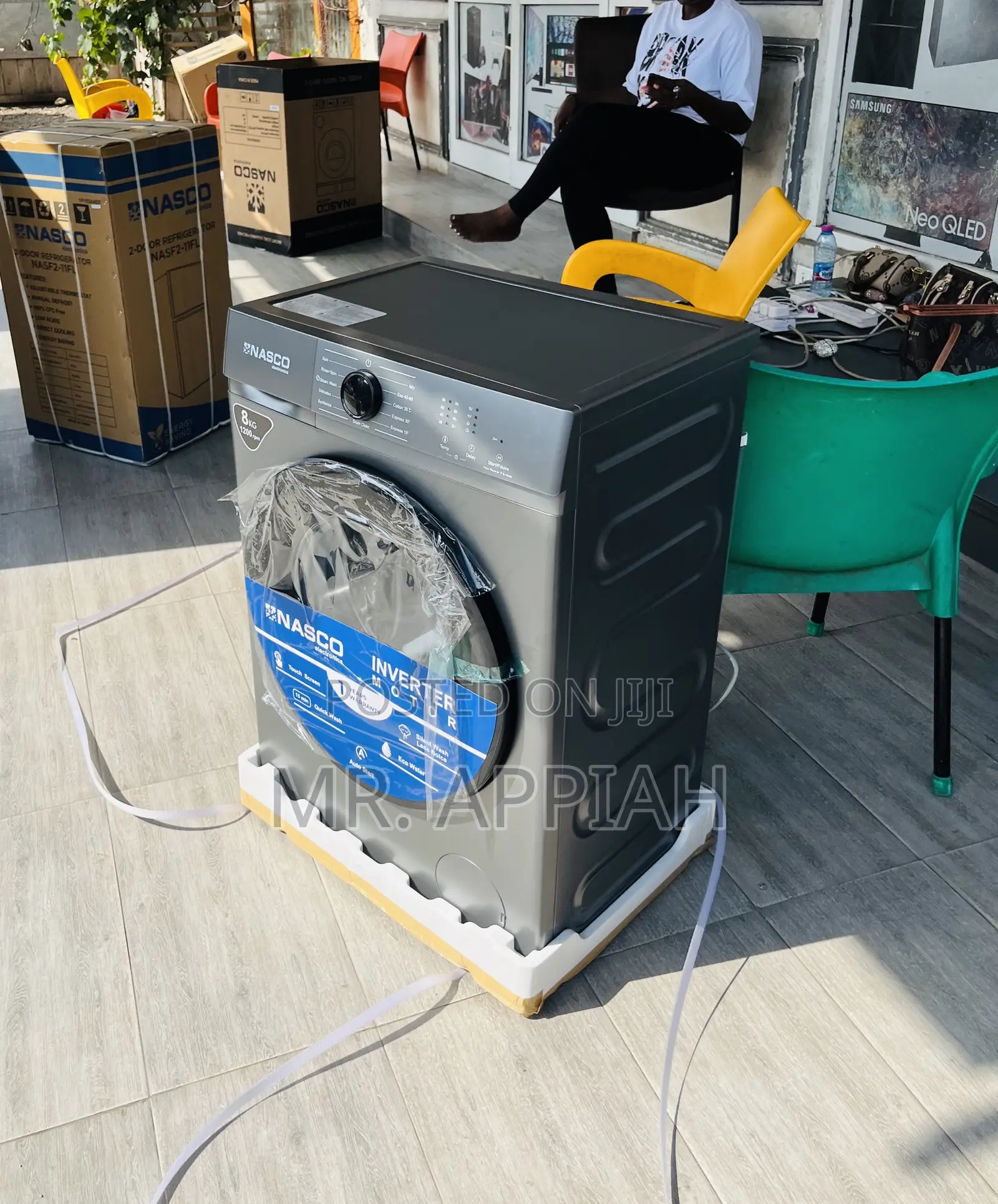 Check Out Midea 8kg Fully Automatic Washing Machine.