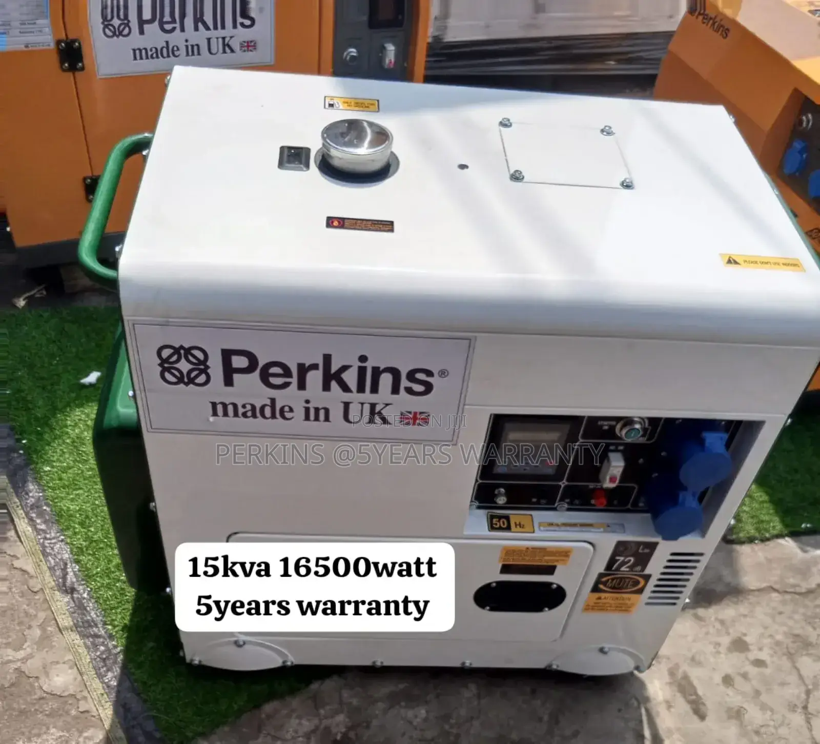 Active and Reliable Perkins Generator Diesel 16500watt 15kva