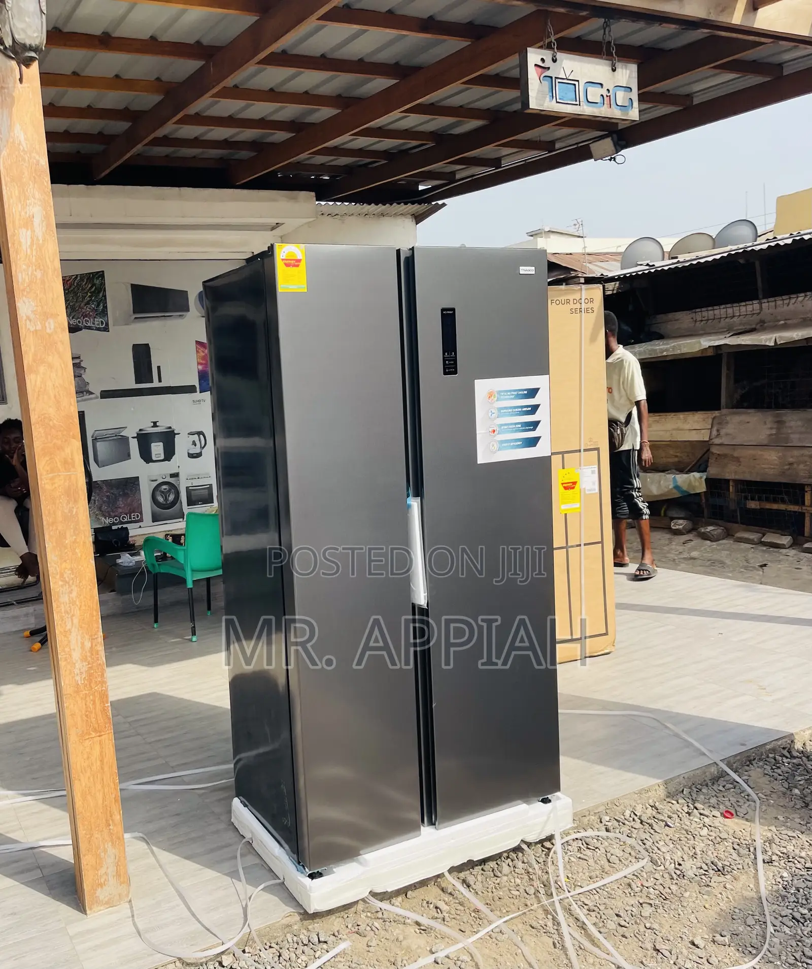 Get Unique Nasco Electric Refrigerator(2 Door)Side by Side