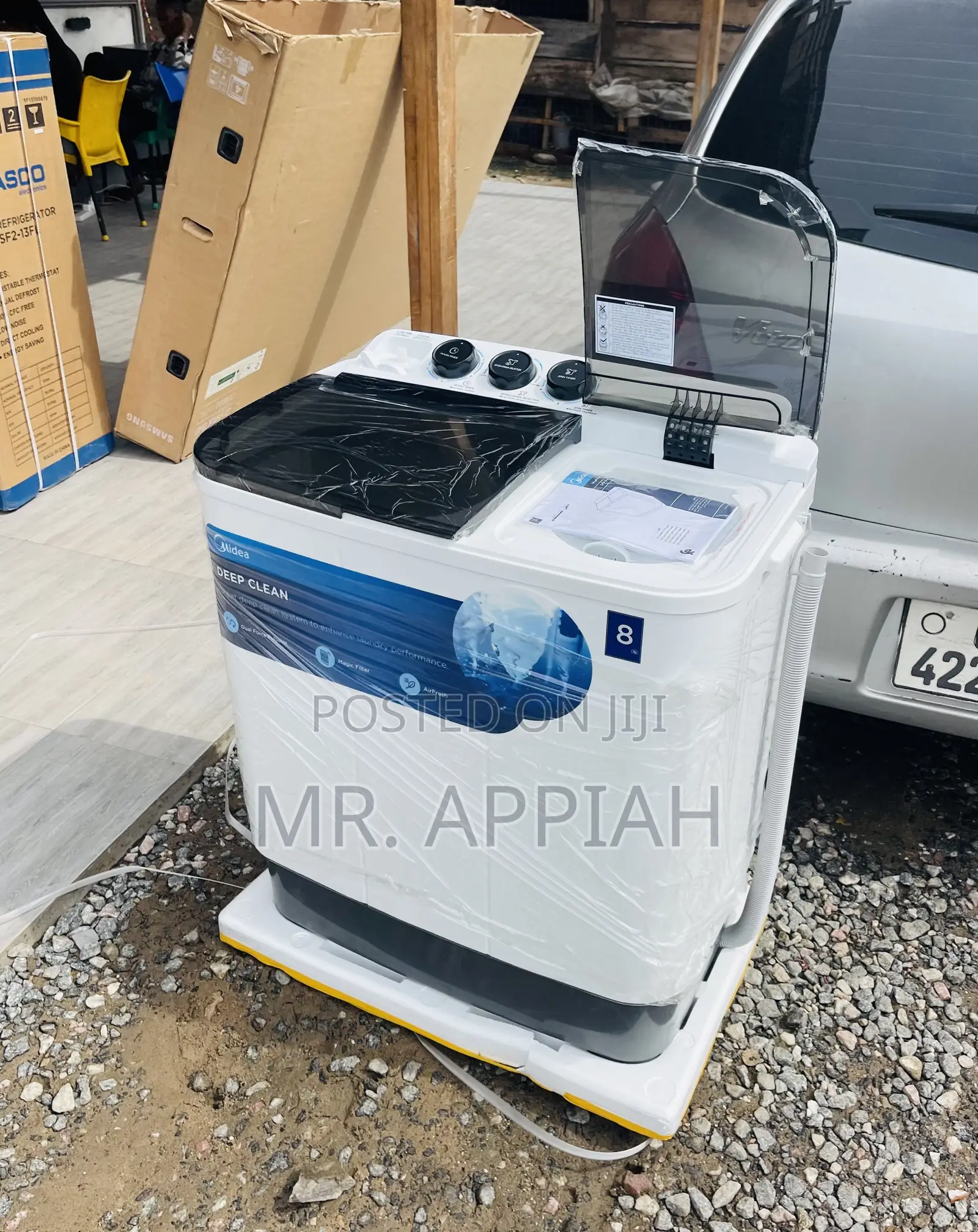 Beautiful Made Midea 8kg Electric Washing Machine.