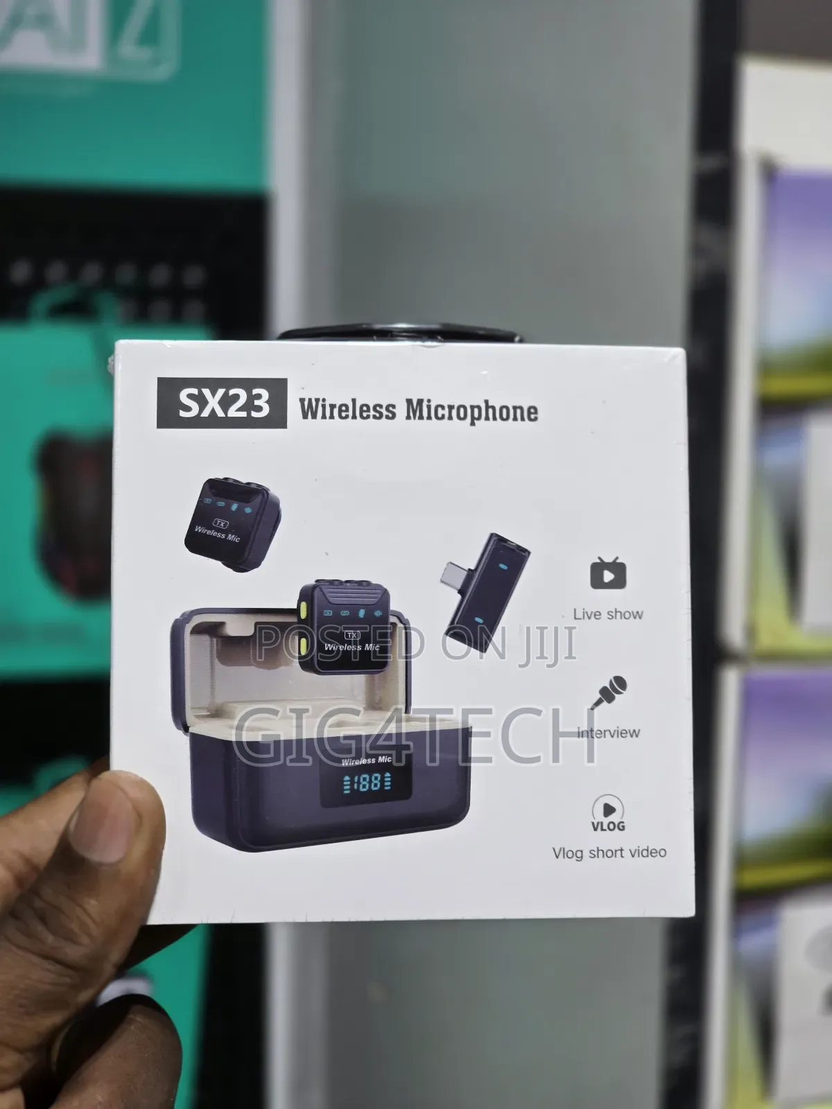 Sx23 Wireless Microphone for Smartphone Type-C and iPhone