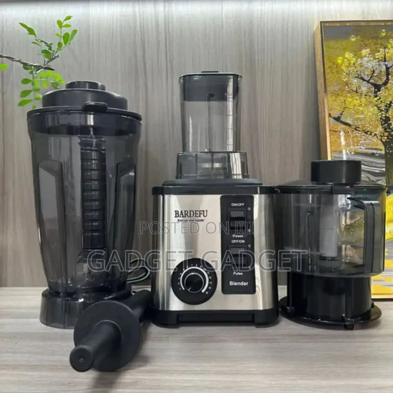 Bardefu Bf-5042 Multi-Purpose Juicer / Blender 6 In1 3ltrs