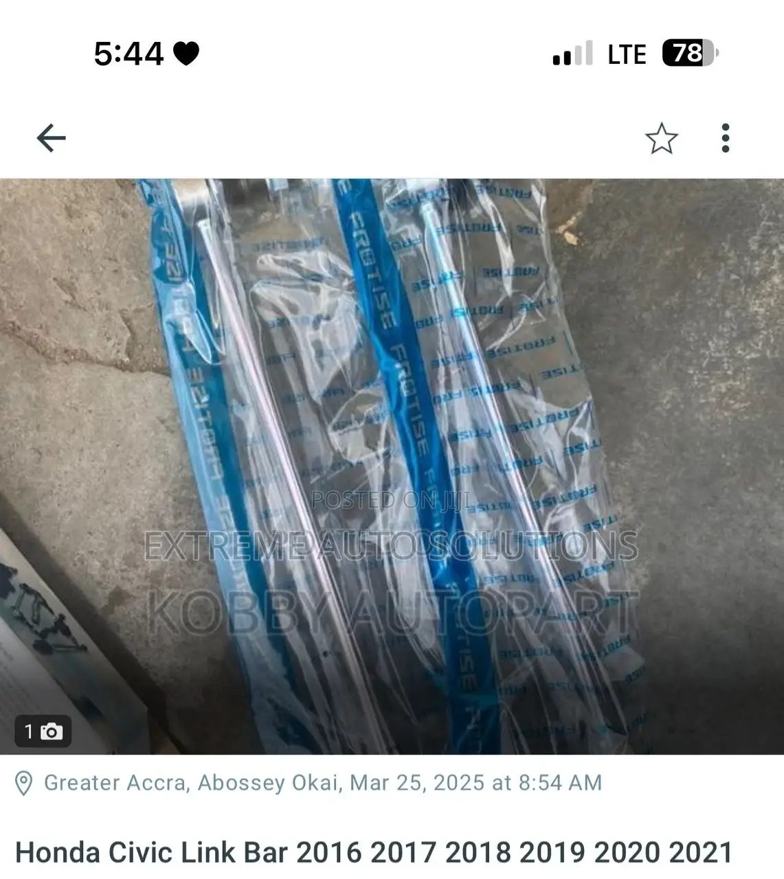 Camry Spider Linkbar