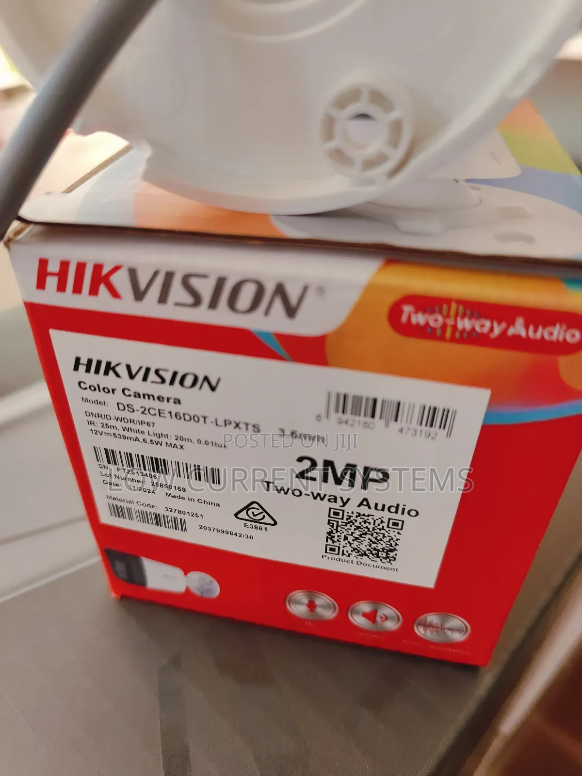 Hikvision Two Way Audio Acusence Analog Outdoor Camera