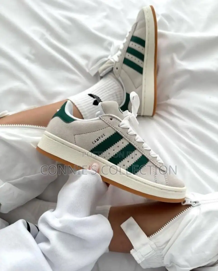 Adidas Campus 00s Off-White and Green