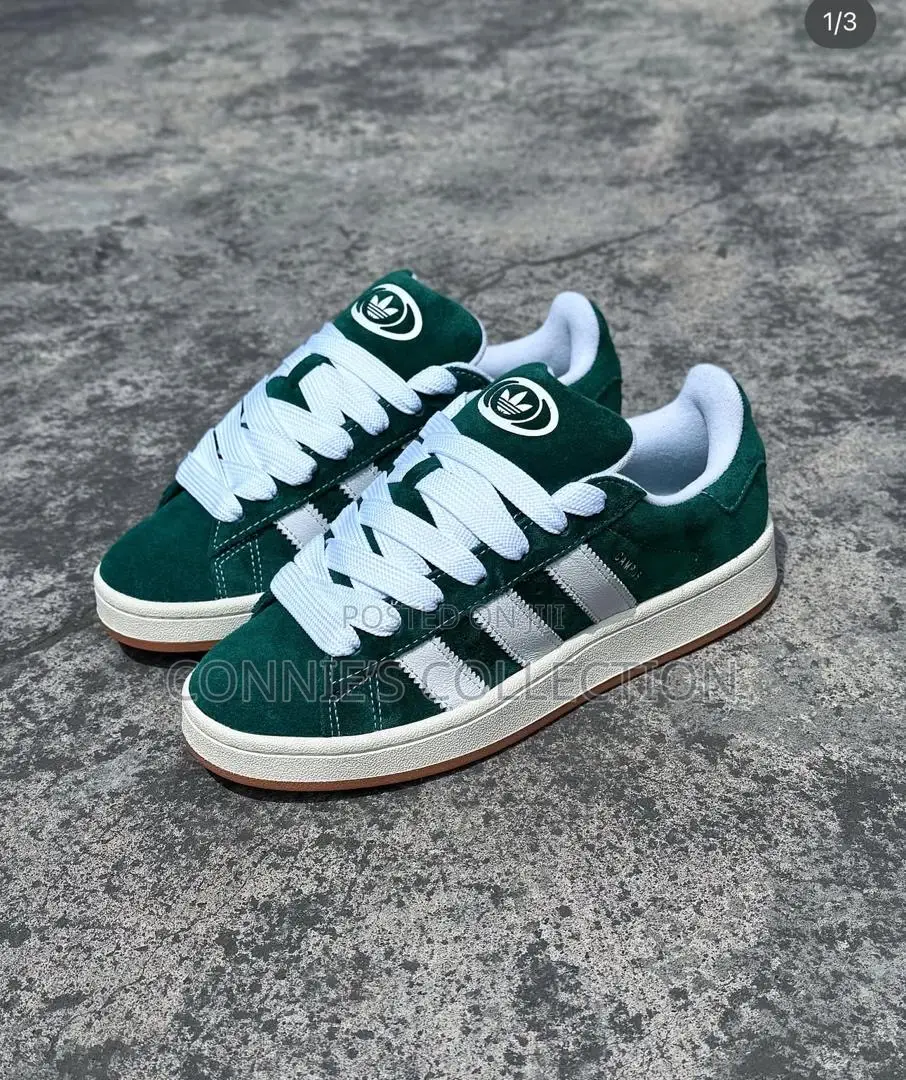 Adidas Campus 00s Off-White and Green