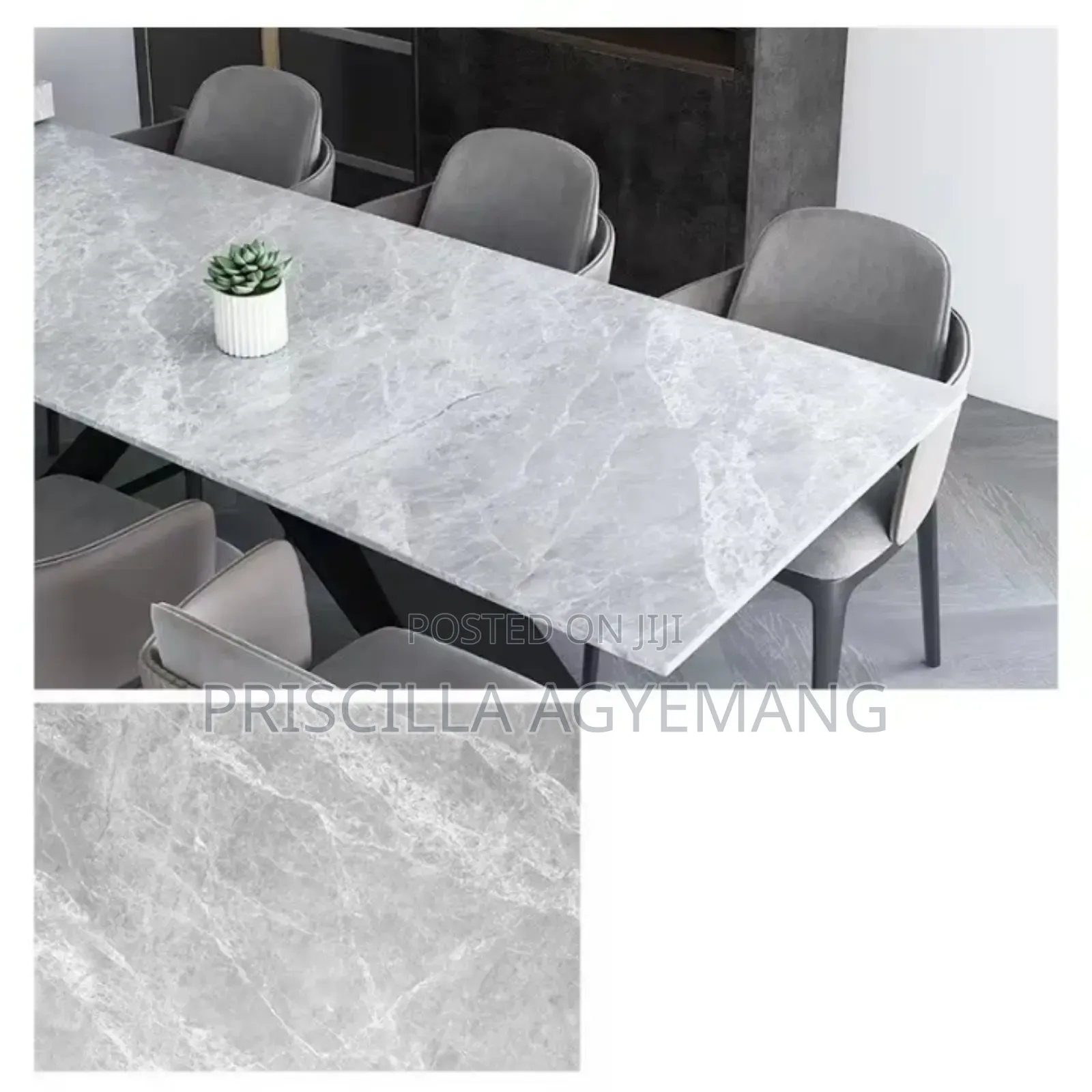 Heat Proof Marble Sticker Available