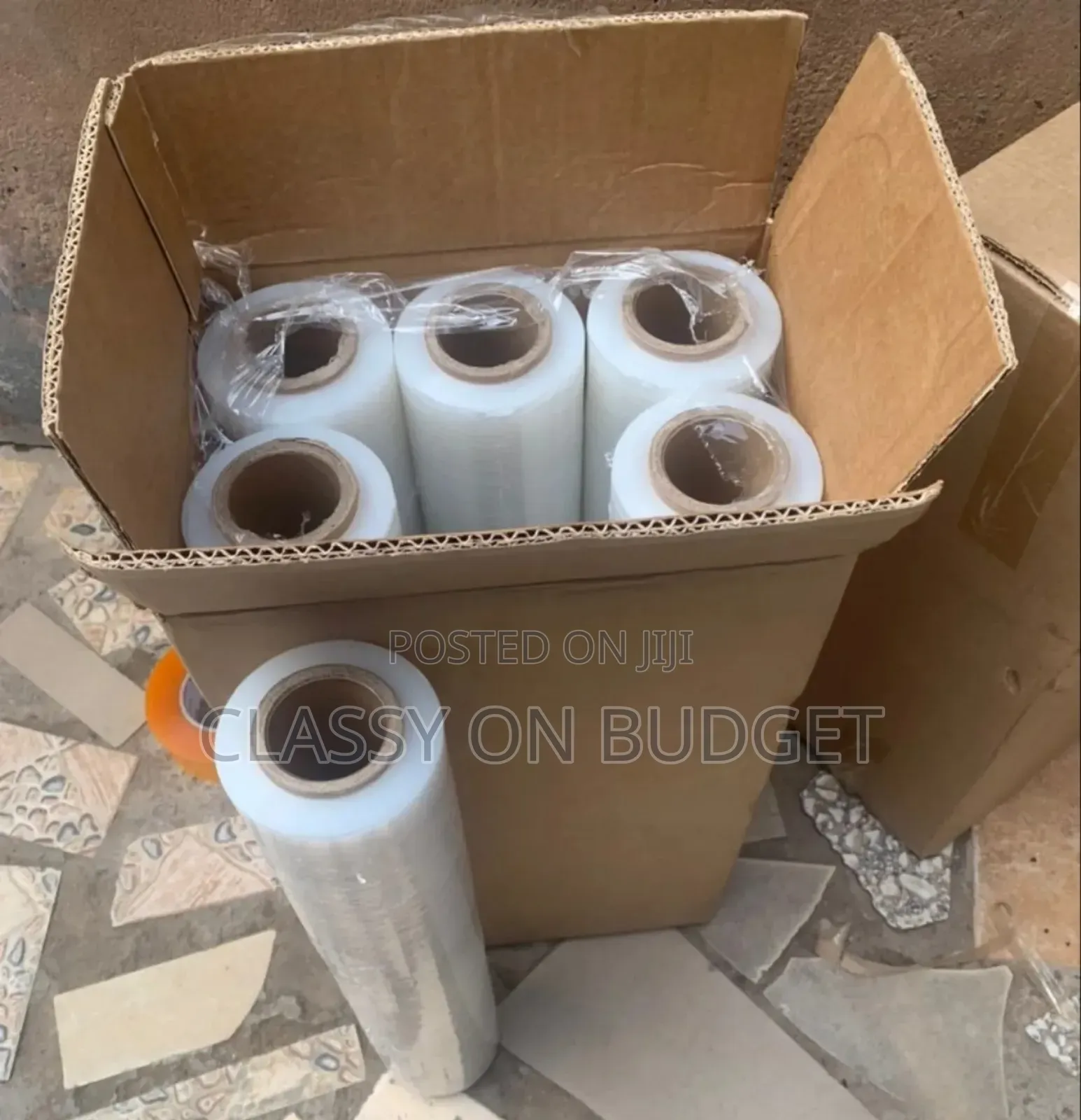 6 Rolls (Box) of Stretch Wrap/ Packing Wrap/ Stretch Film
