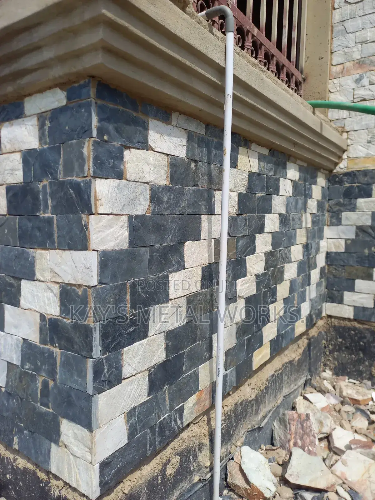 Professional Black White Stone Cladding | Exterior Interior