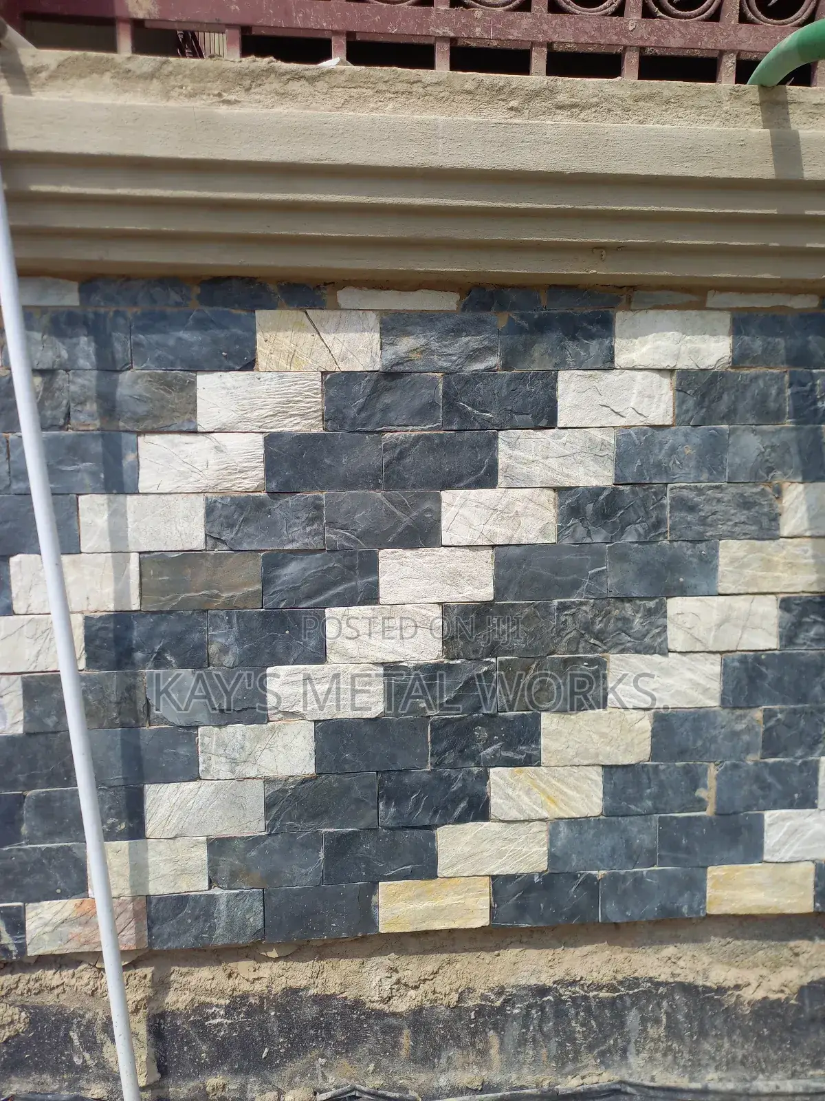 Professional Black White Stone Cladding | Exterior Interior