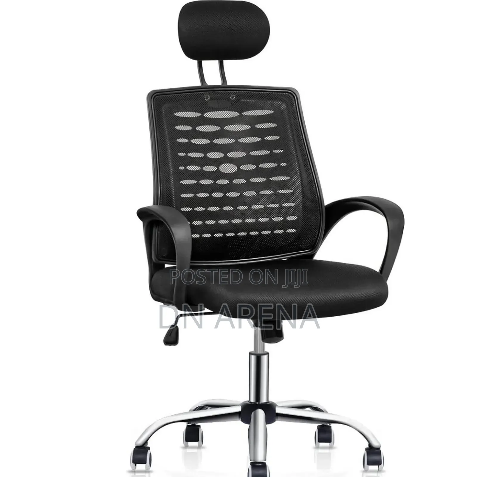 Swivel Chair With Headrest