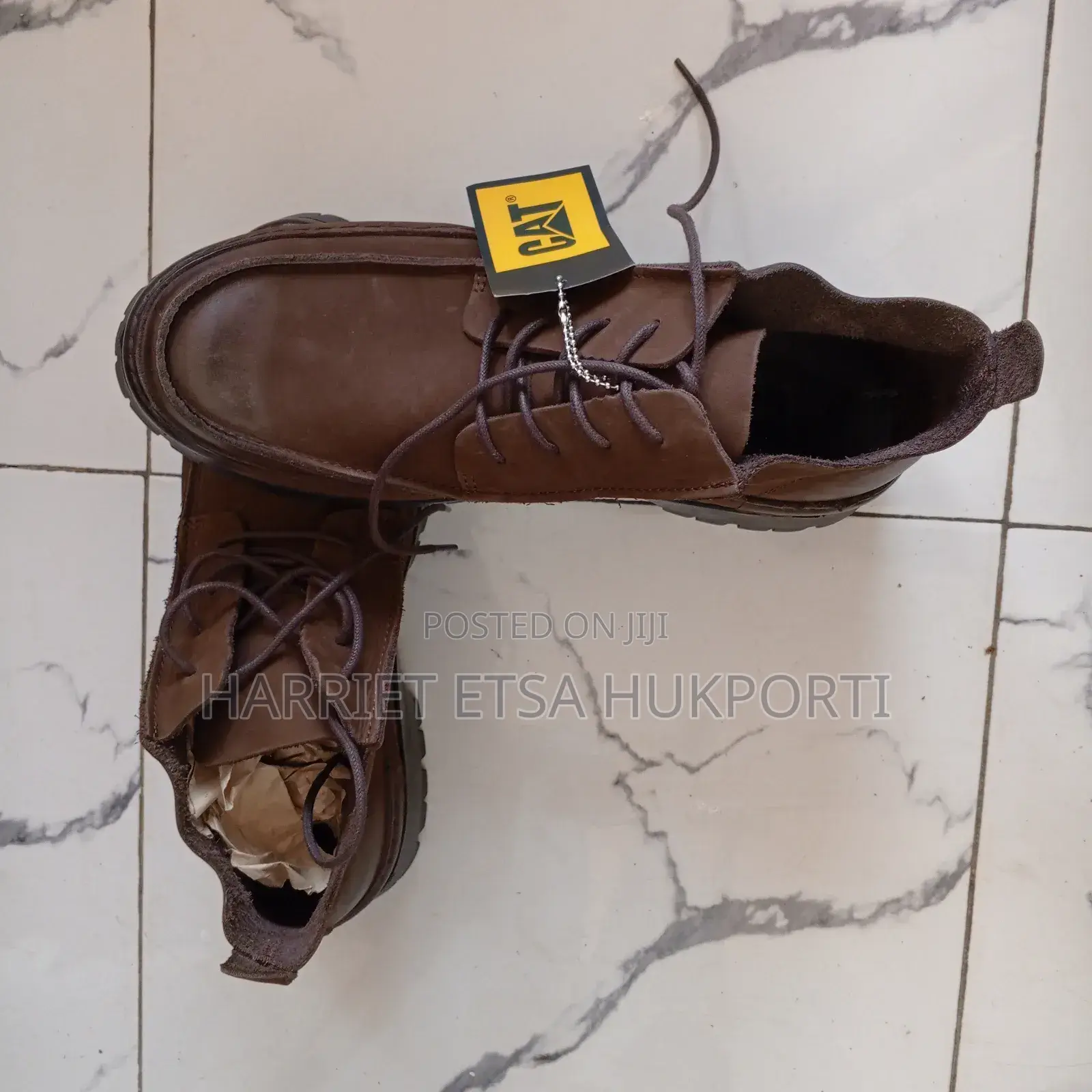 Original Classic Caterpillar Ankle Leather Casual Boots Usa