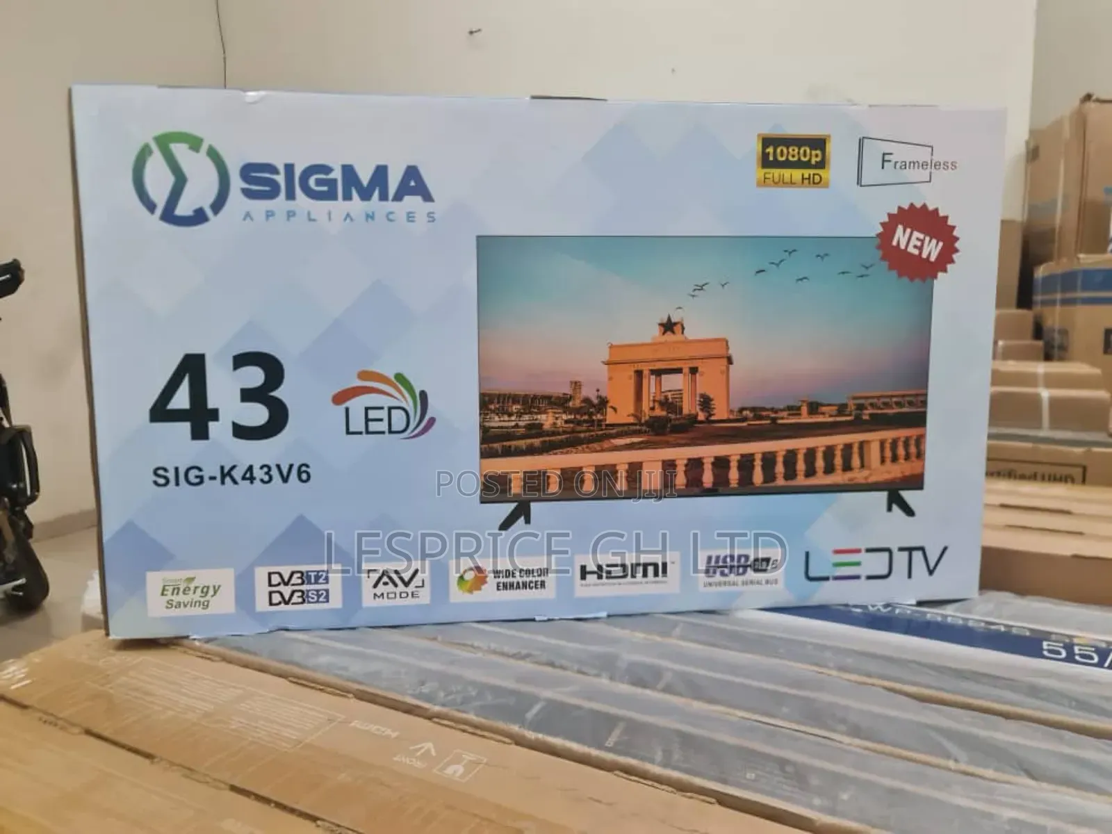 Sigma 43" Sigma Led Tv- Sharp View