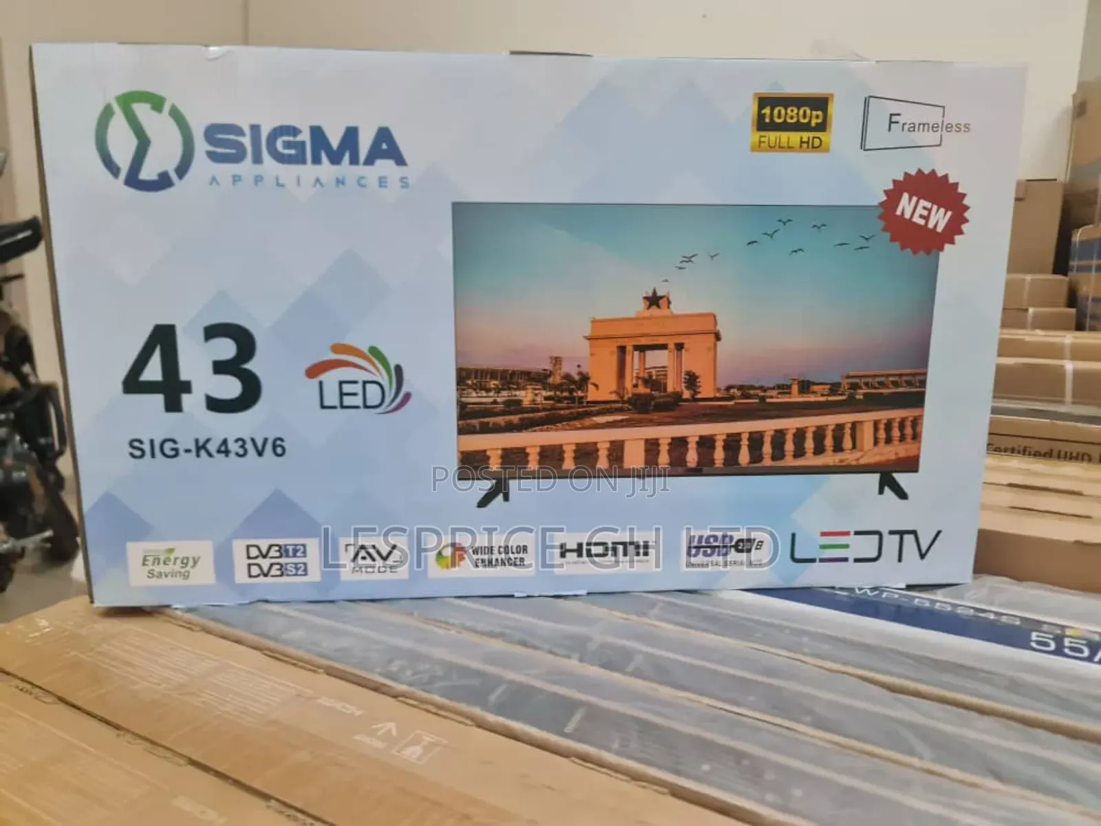 Sigma 43" Digital Tv- Plug Play