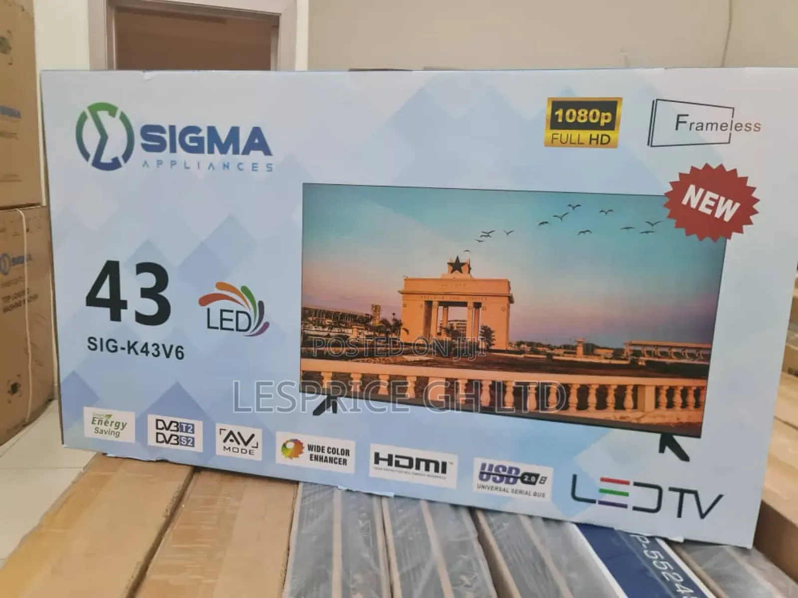 Hd Picture - Sigma 43" Digital Led Tv-
