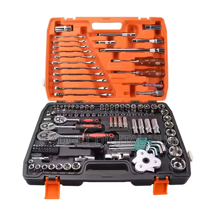 121 PCS Hand Tool Set (Orange Box)
