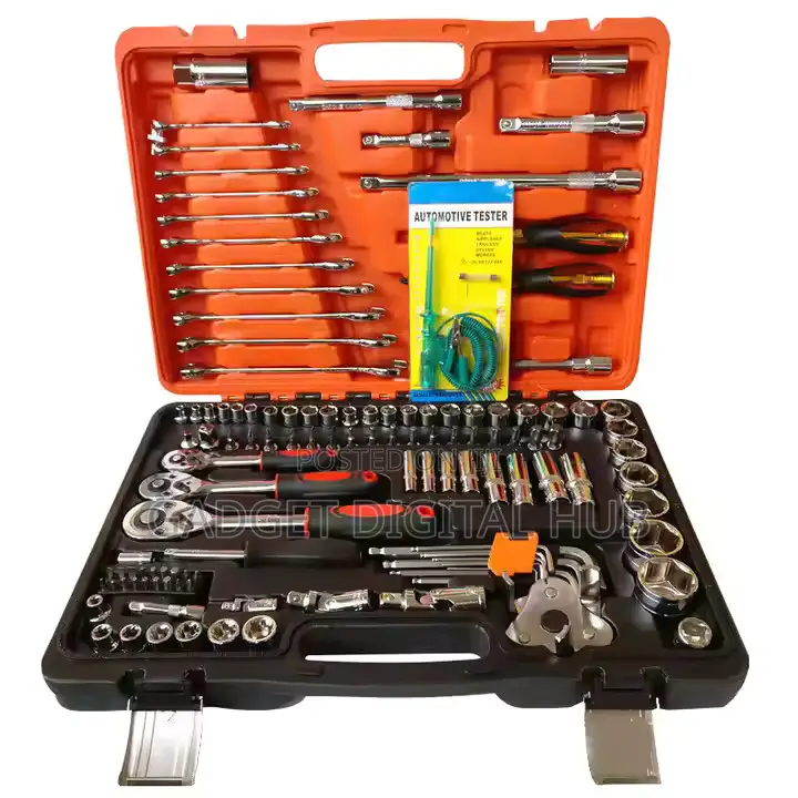 121 PCS Hand Tool Set (Orange Box)