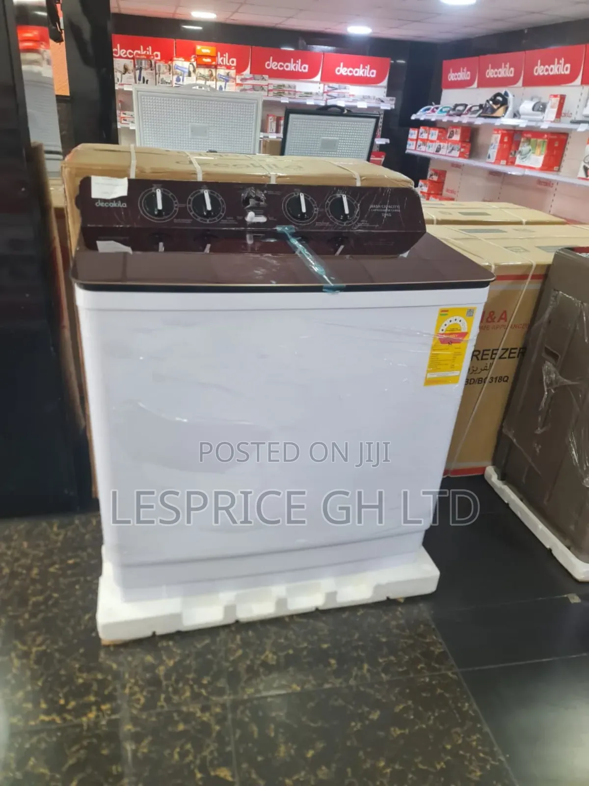 Decakila 15kg Washer - Handles Heavy Loads