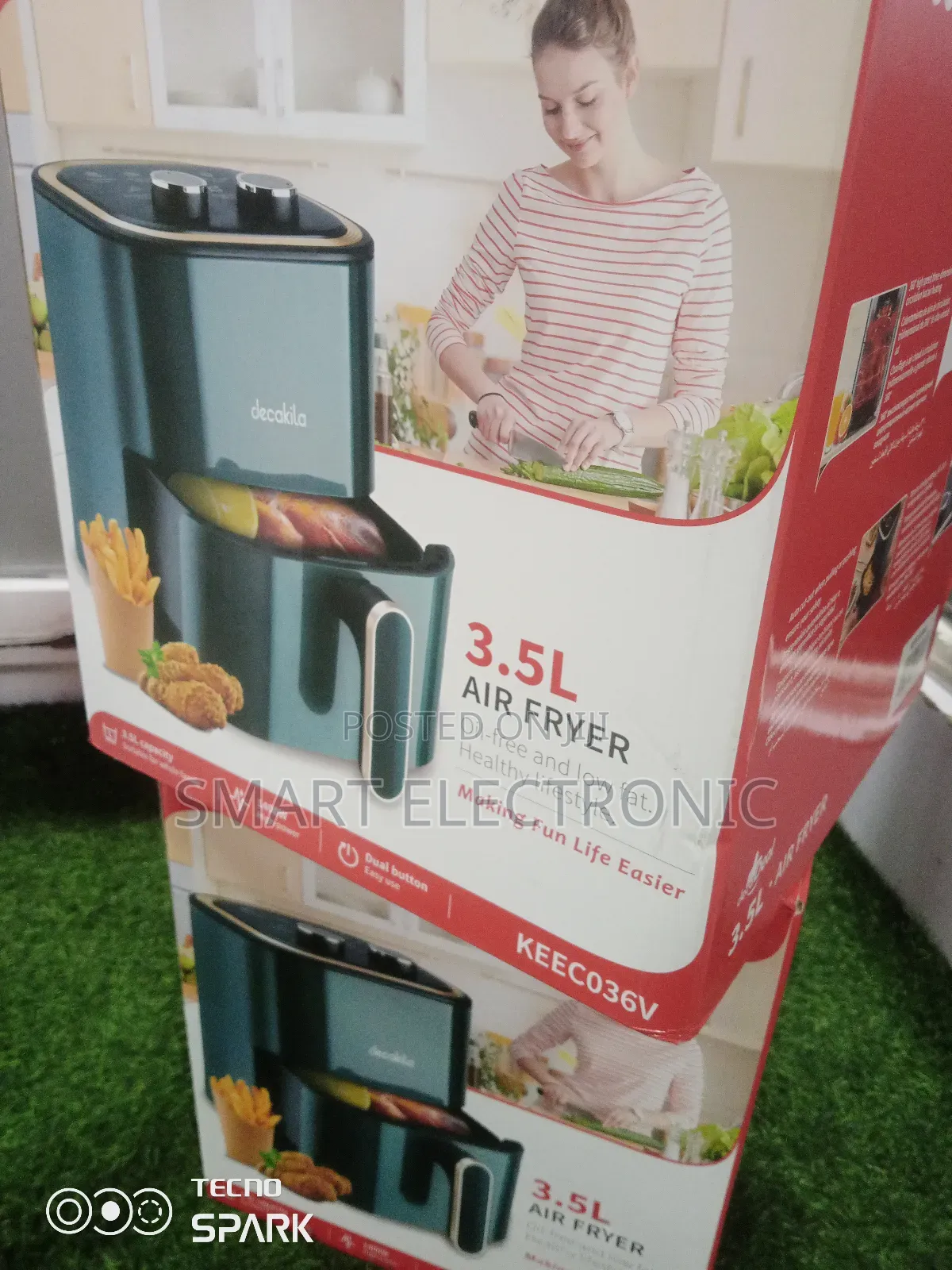 Check Out Latest Air Fryer Decakila Air Fryer 3.5l