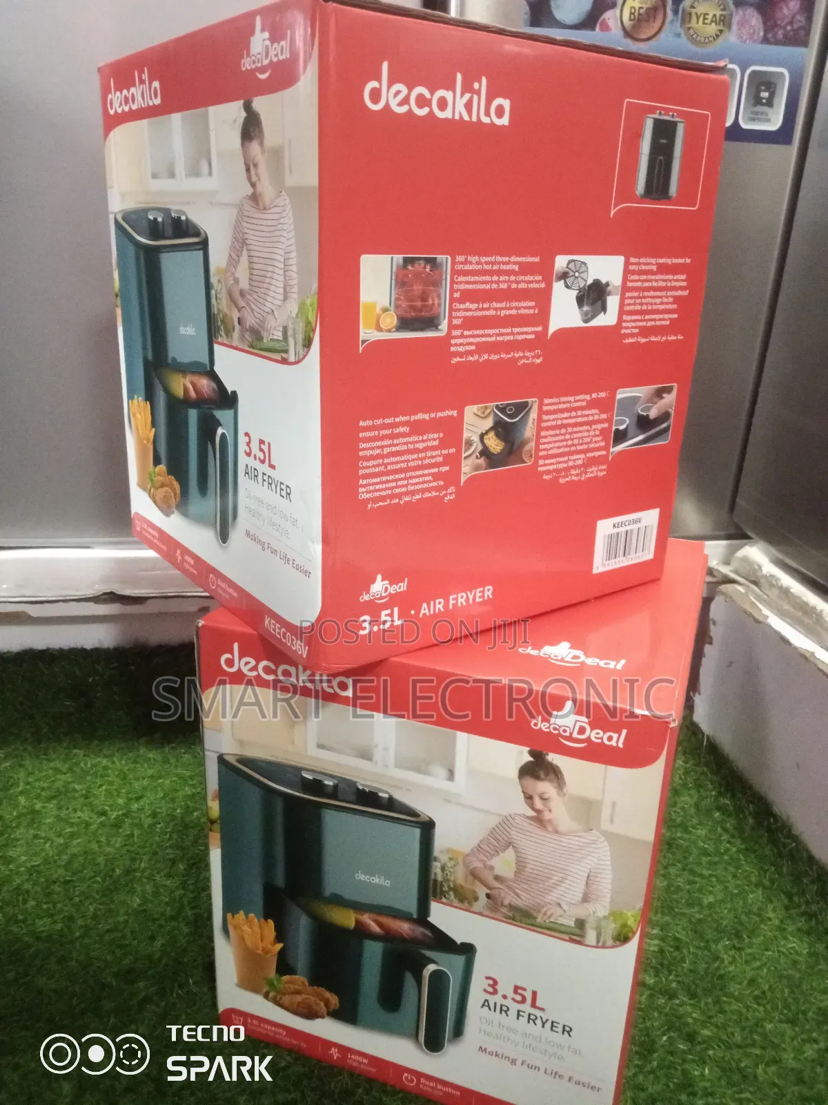 Fresh in Box Decakila 3.5l Air Fryer