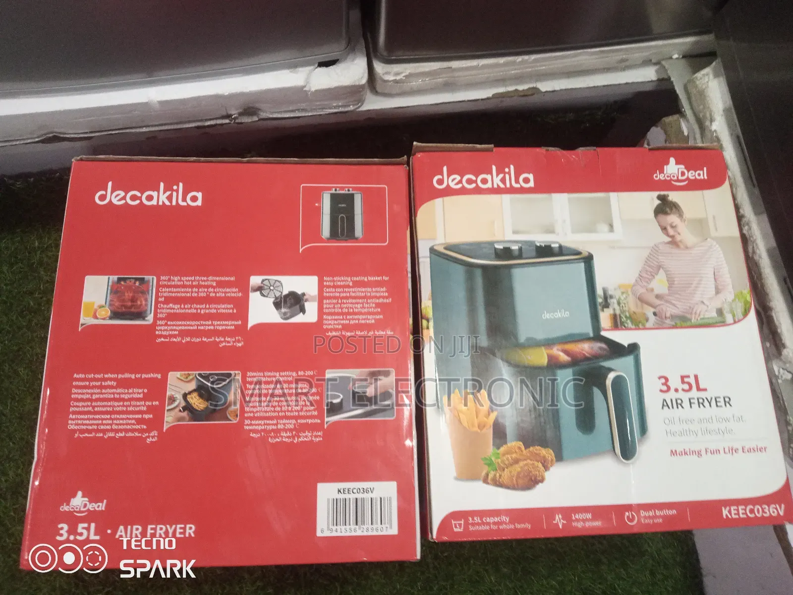All in One Cook Decakila Air Fryer Decakila 3.6l Air Fryer