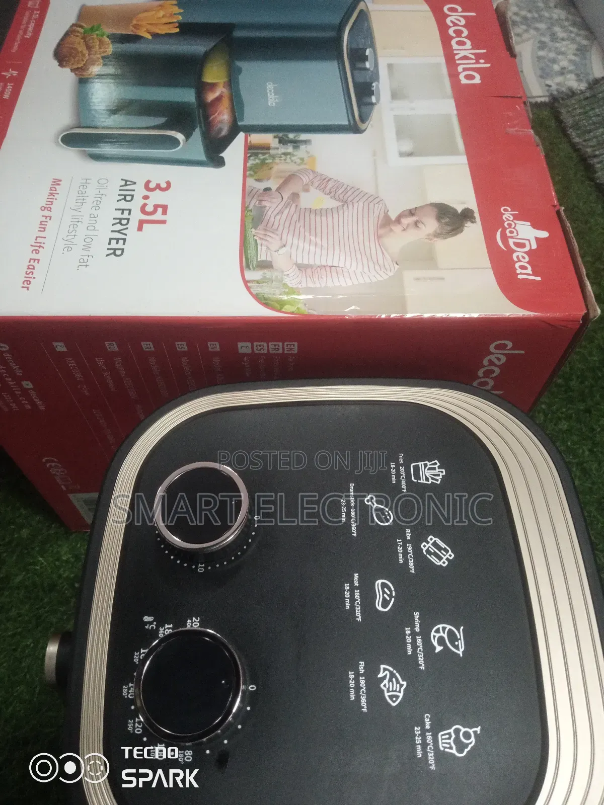 Super Strong 3.5 Air Fryer Decakila Air Fryer