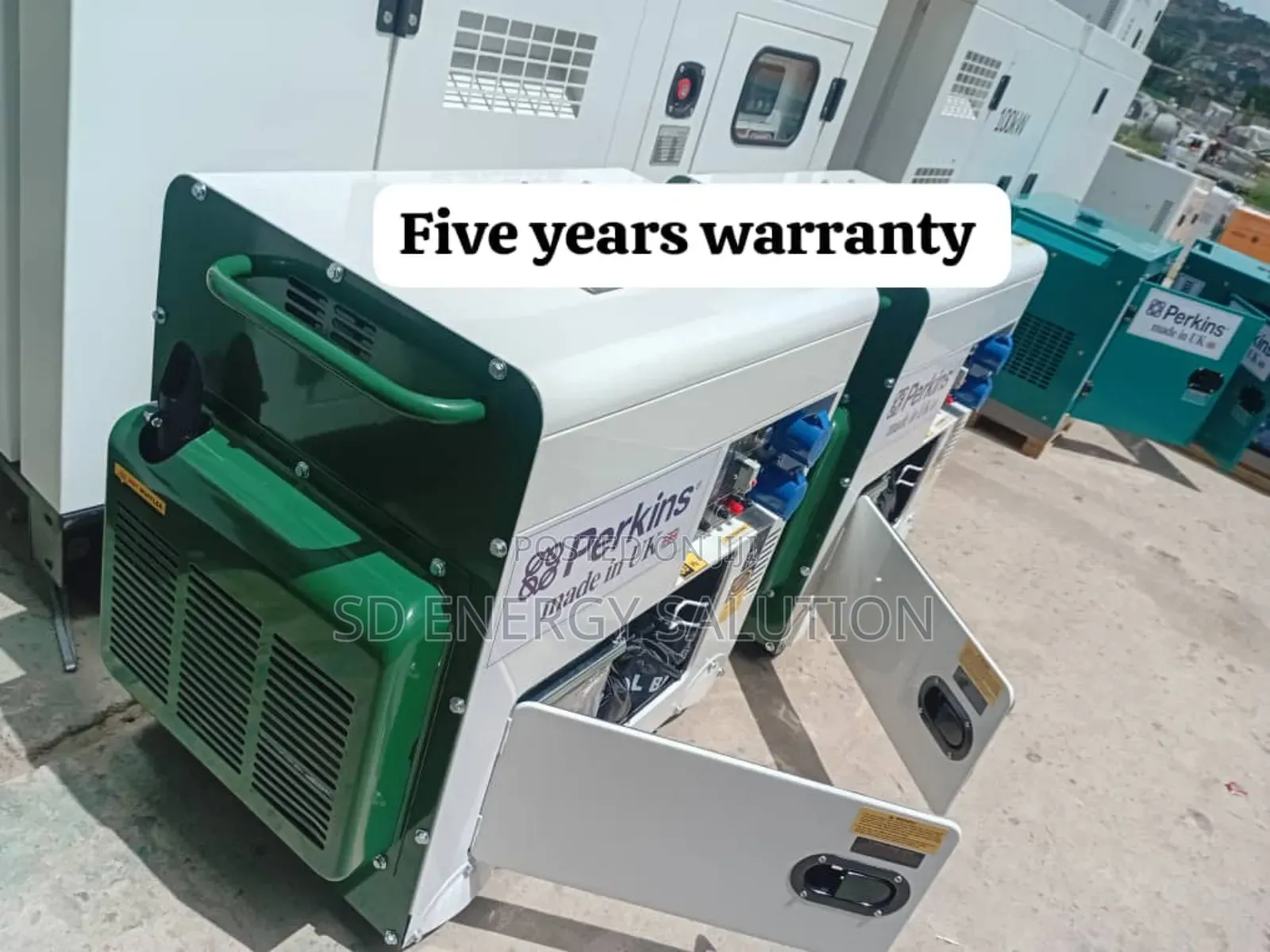 Sustainable Power 15kva 16500watt Diesel Perkins Generator