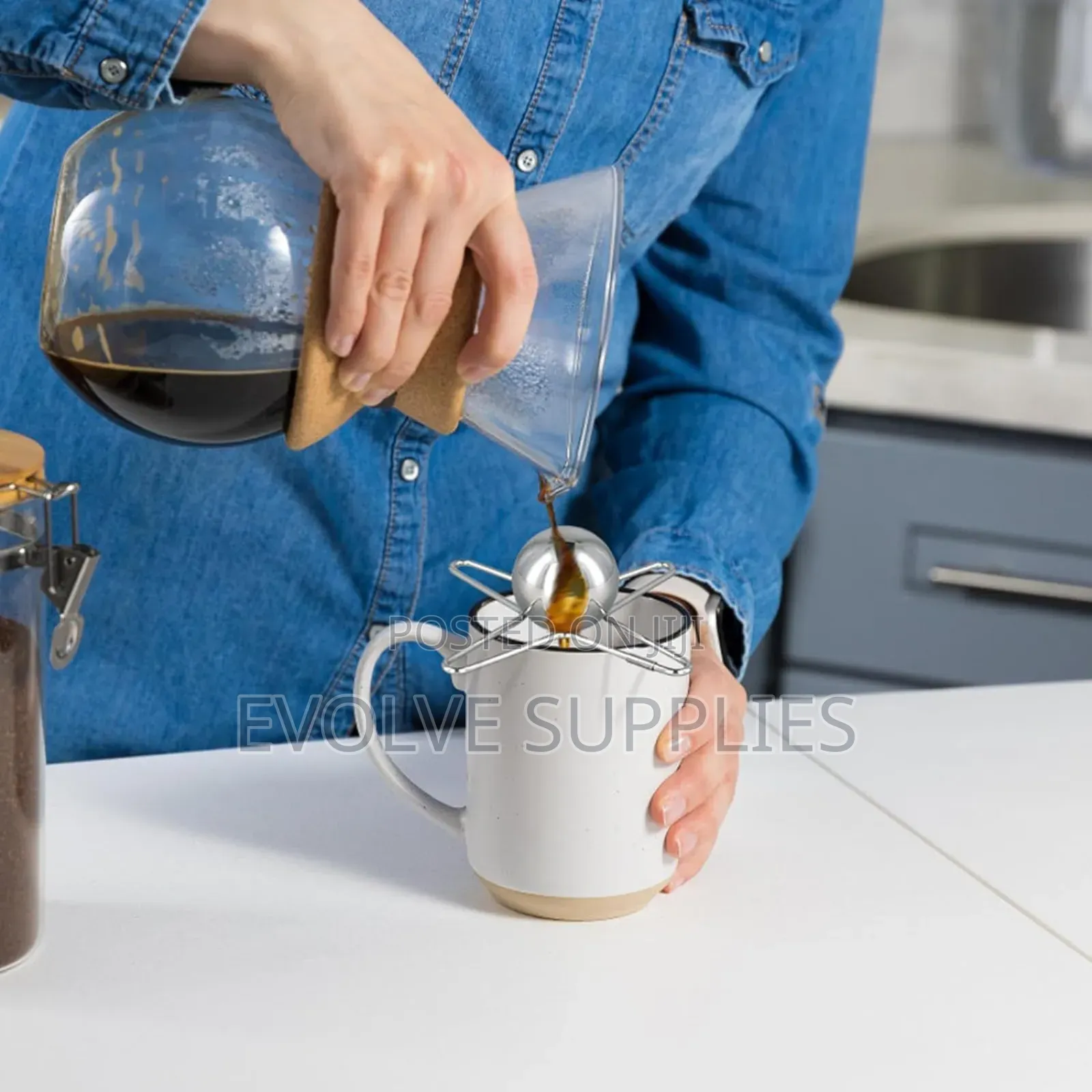 Frozen Cooling Ball for Espresso