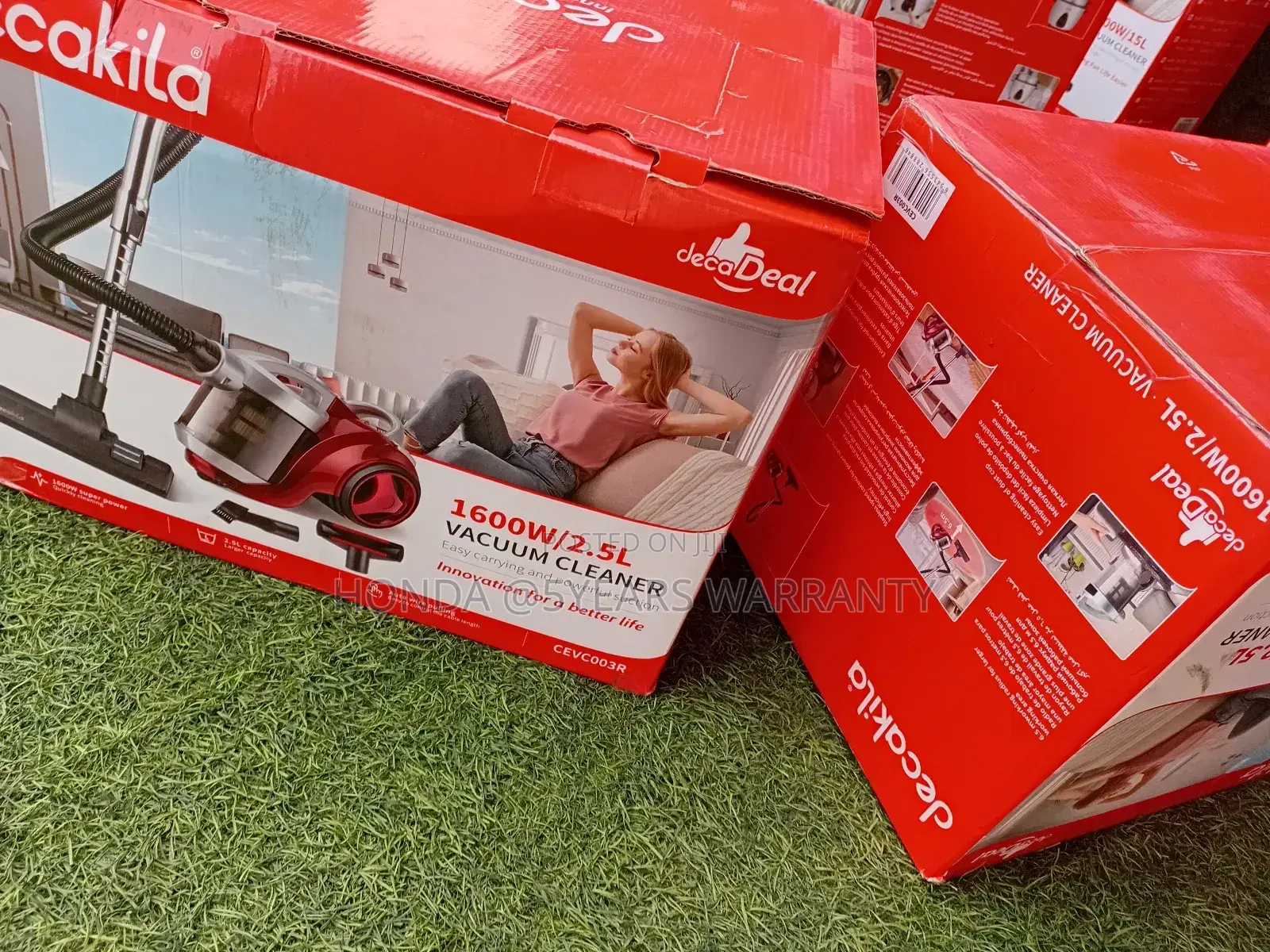 Decakila Actinic Powerful 1600w Vacuum Limpieza Faceil