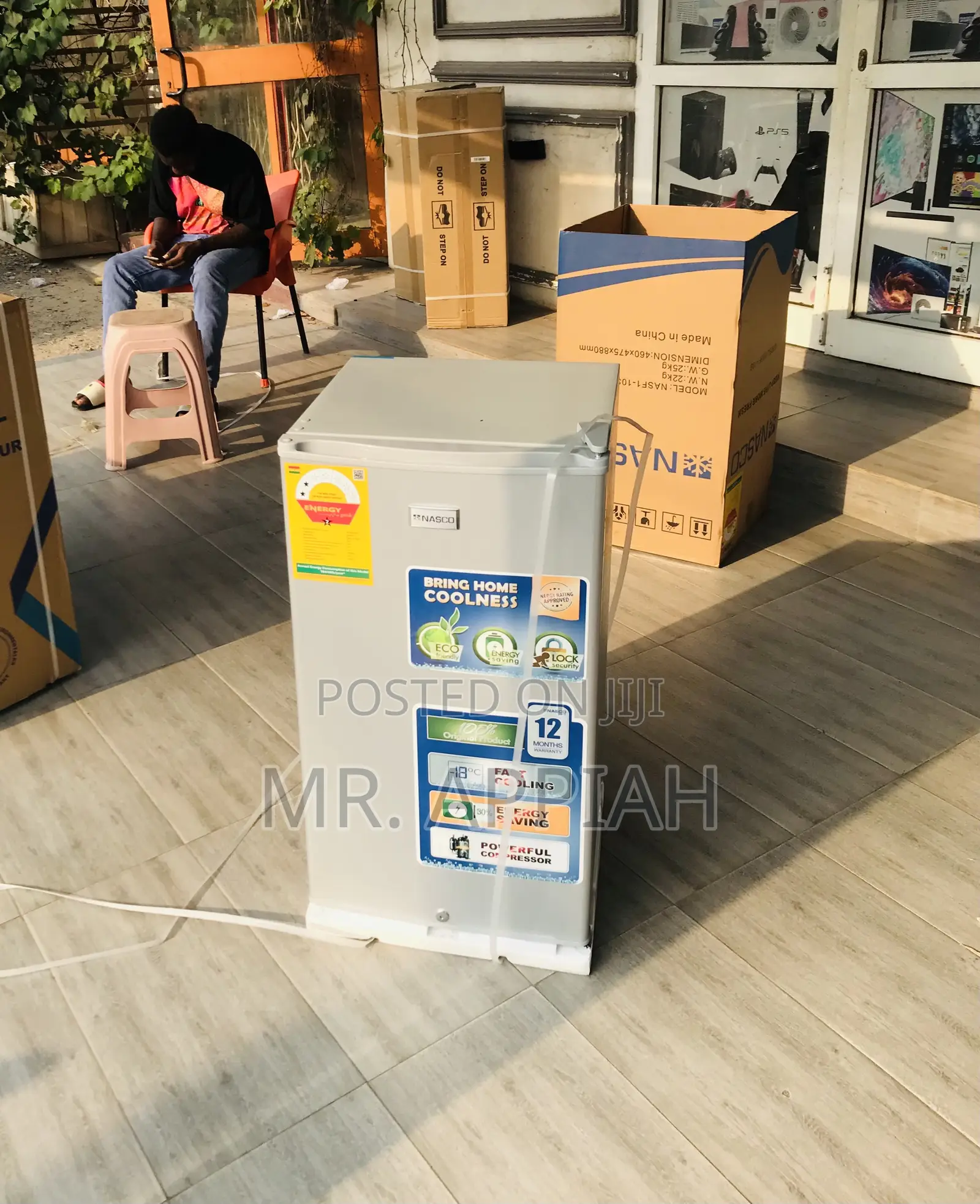 Check Out Nasco Nasf1-10s Single Door Table Top Fridge.