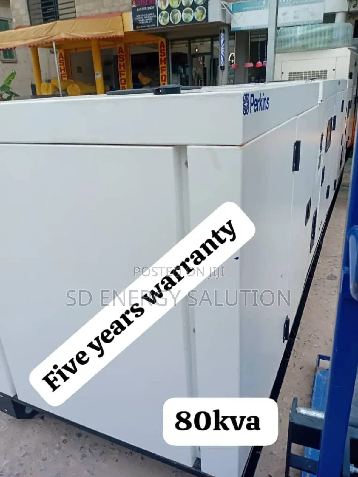 Efficient Power 80kva Perkins Diesel Plant