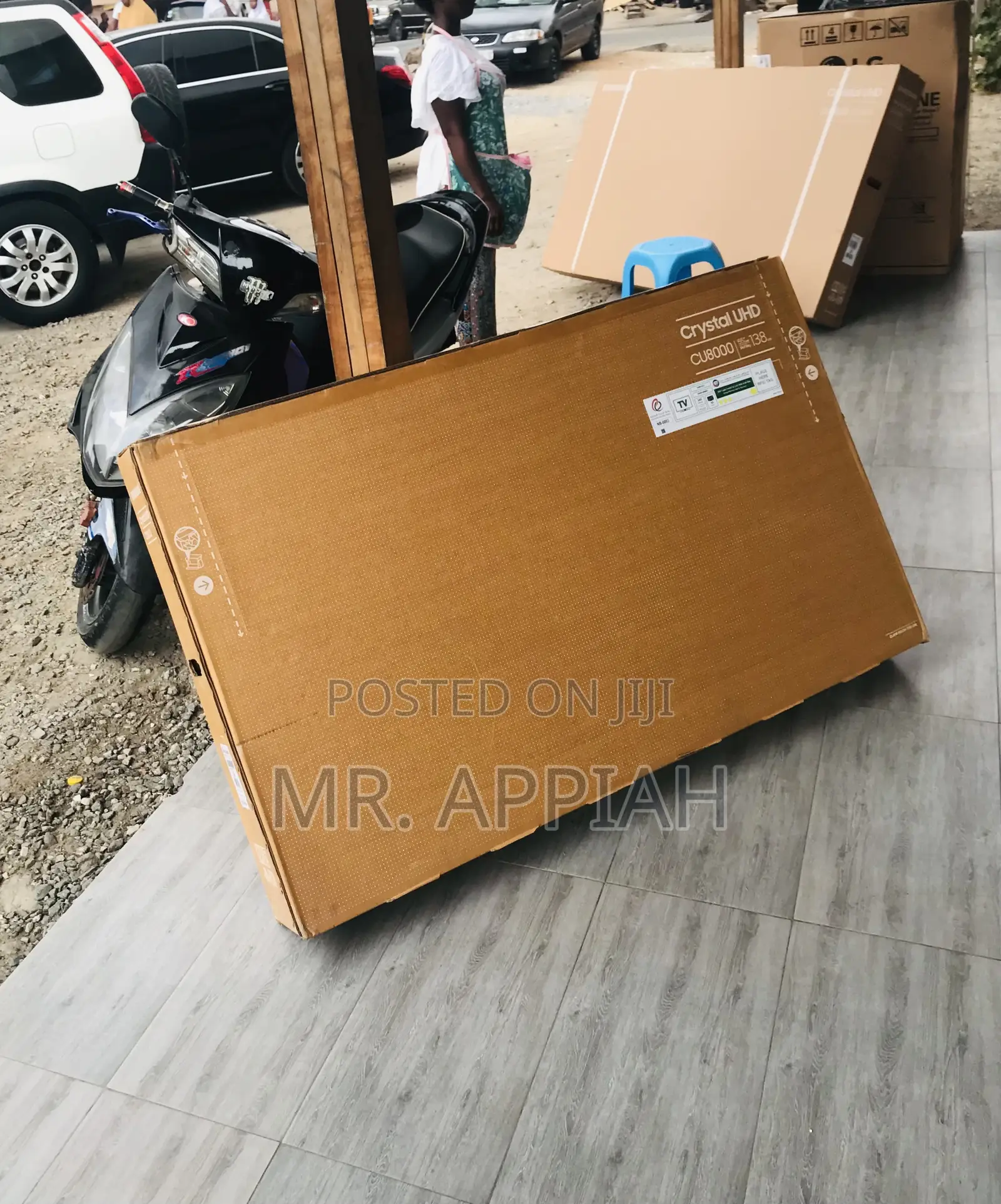 Well Built Samsung 55du8000 55” Crystal Smart Television.
